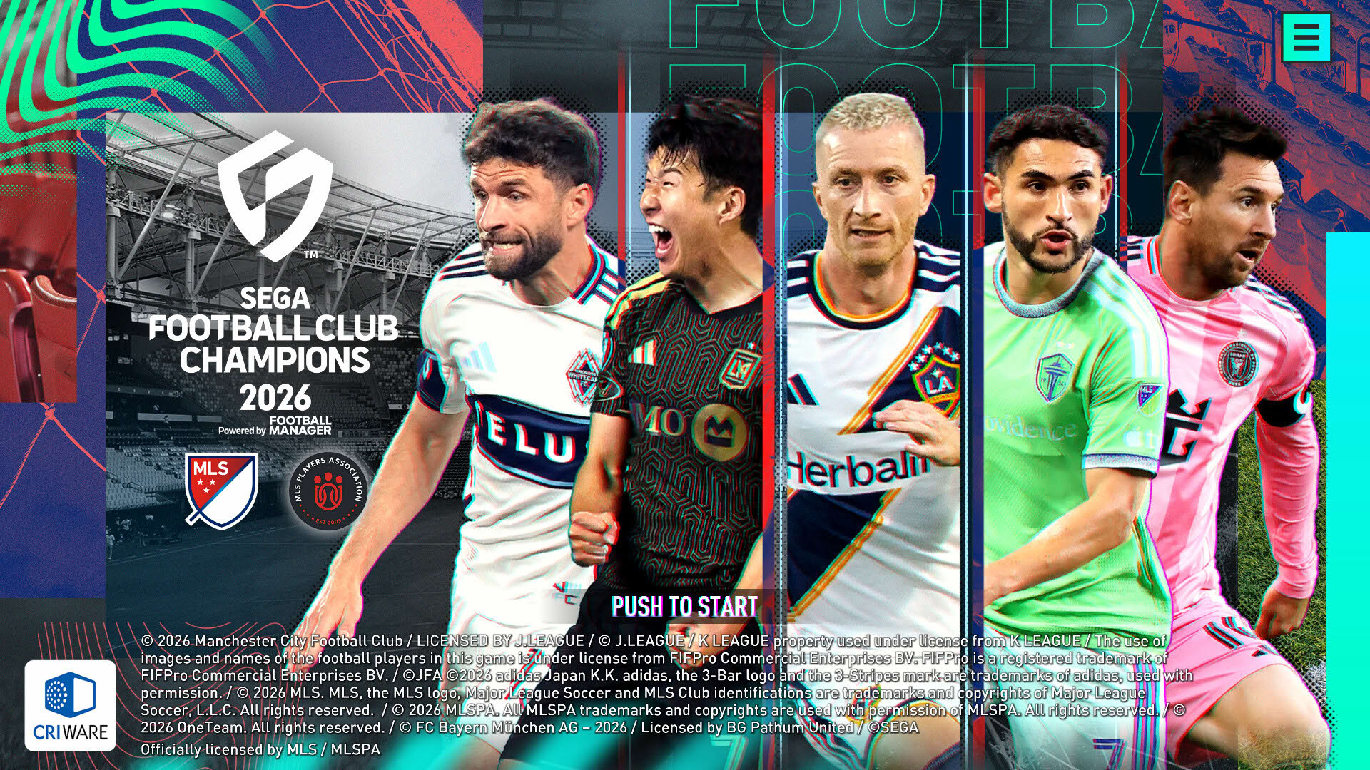 Screenshot for Sega Football Club Champions