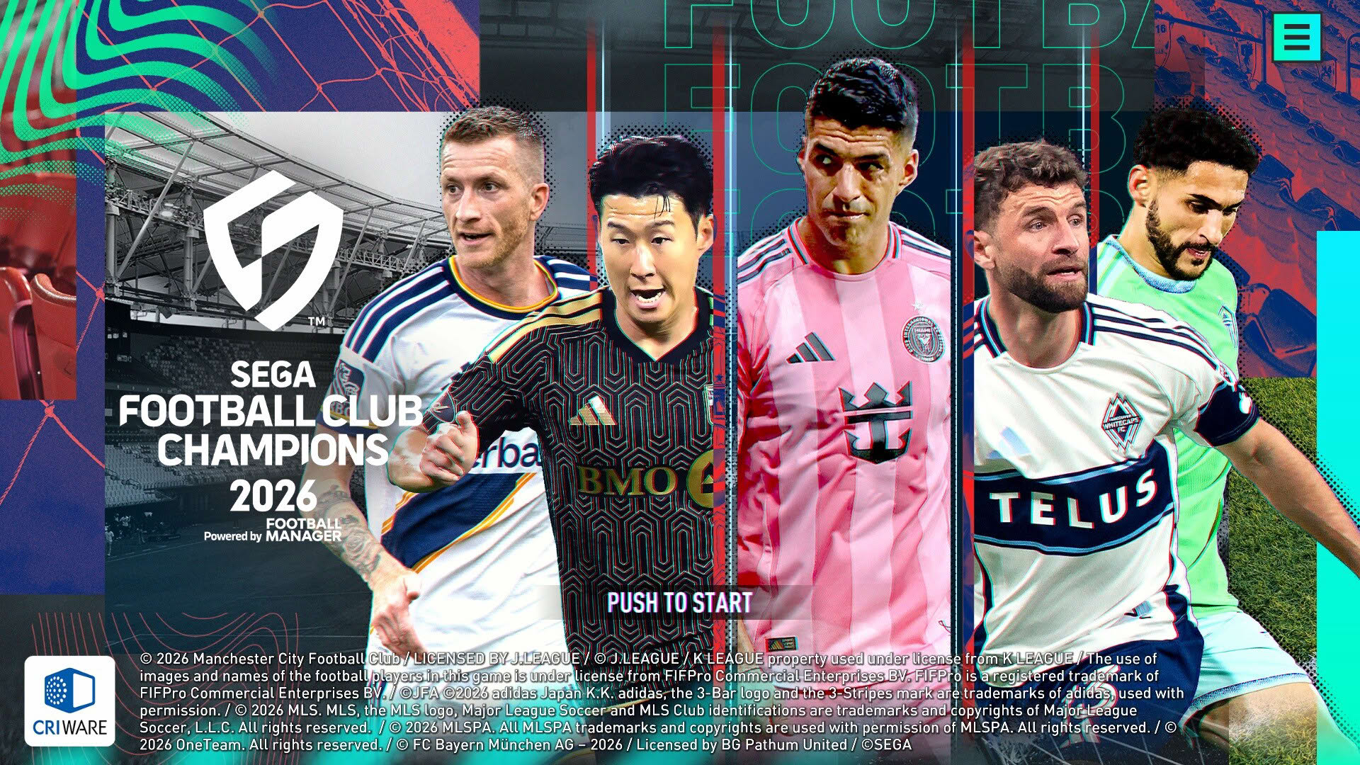 Screenshot for Sega Football Club Champions