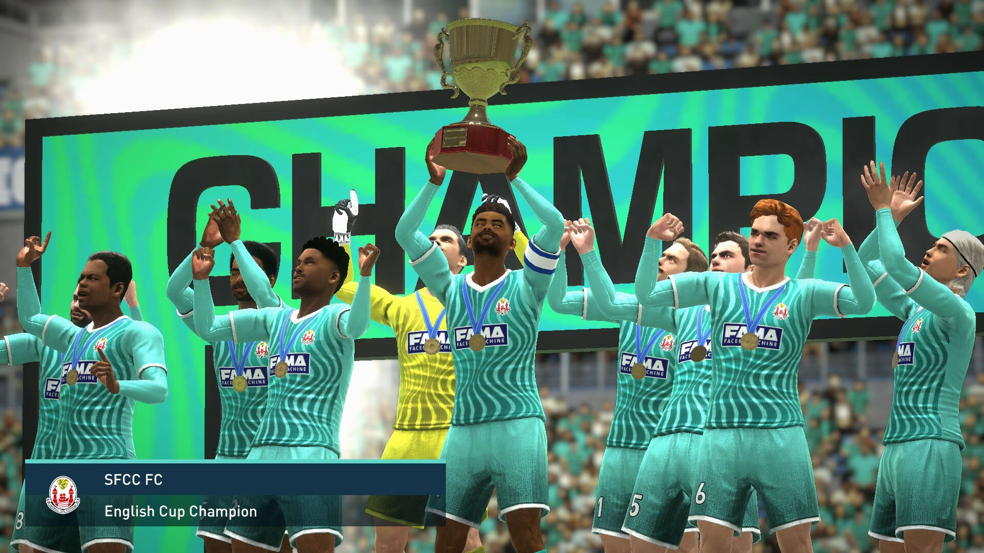 Screenshot for Sega Football Club Champions