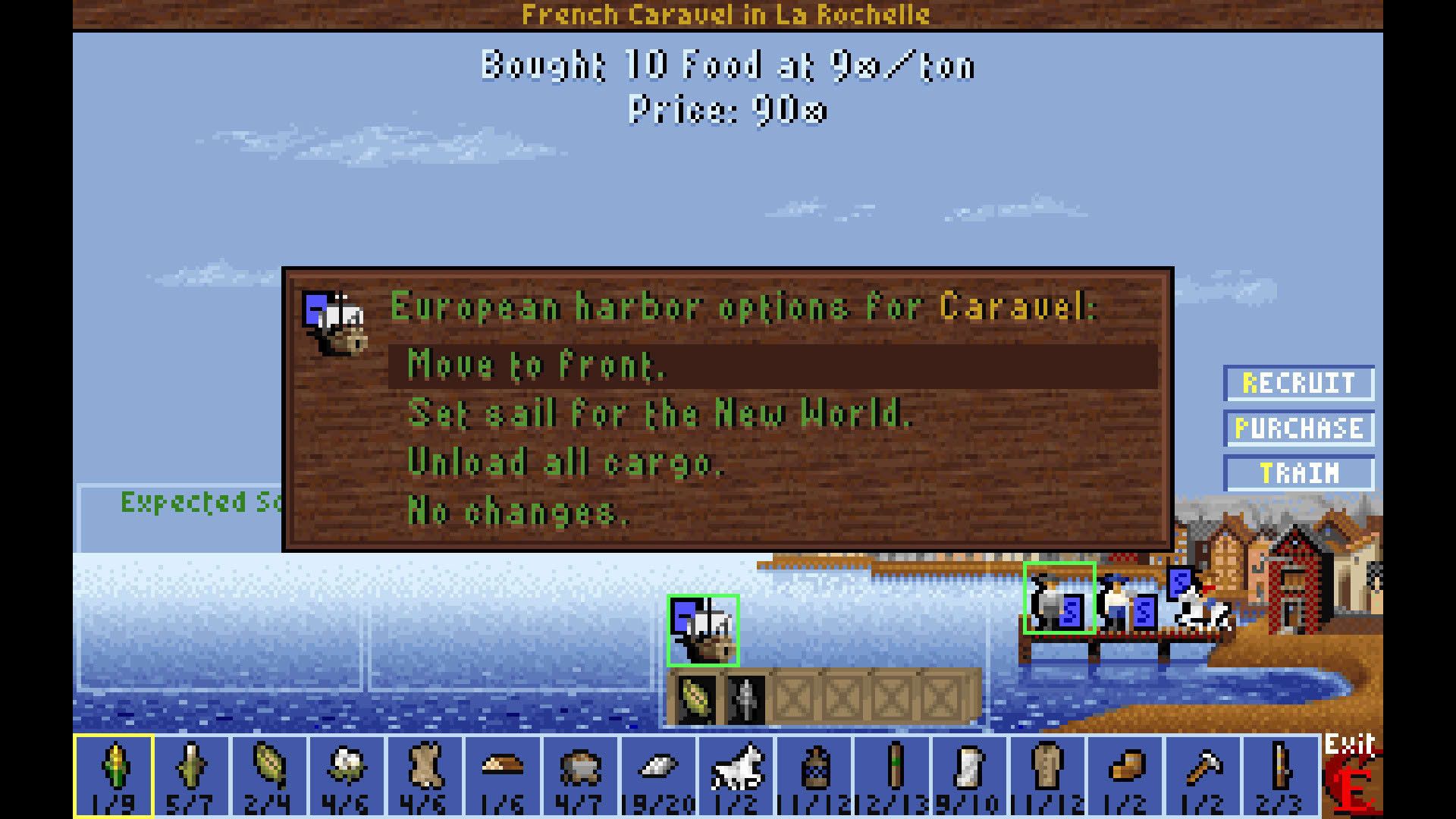 Screenshot for Sid Meier's Colonization