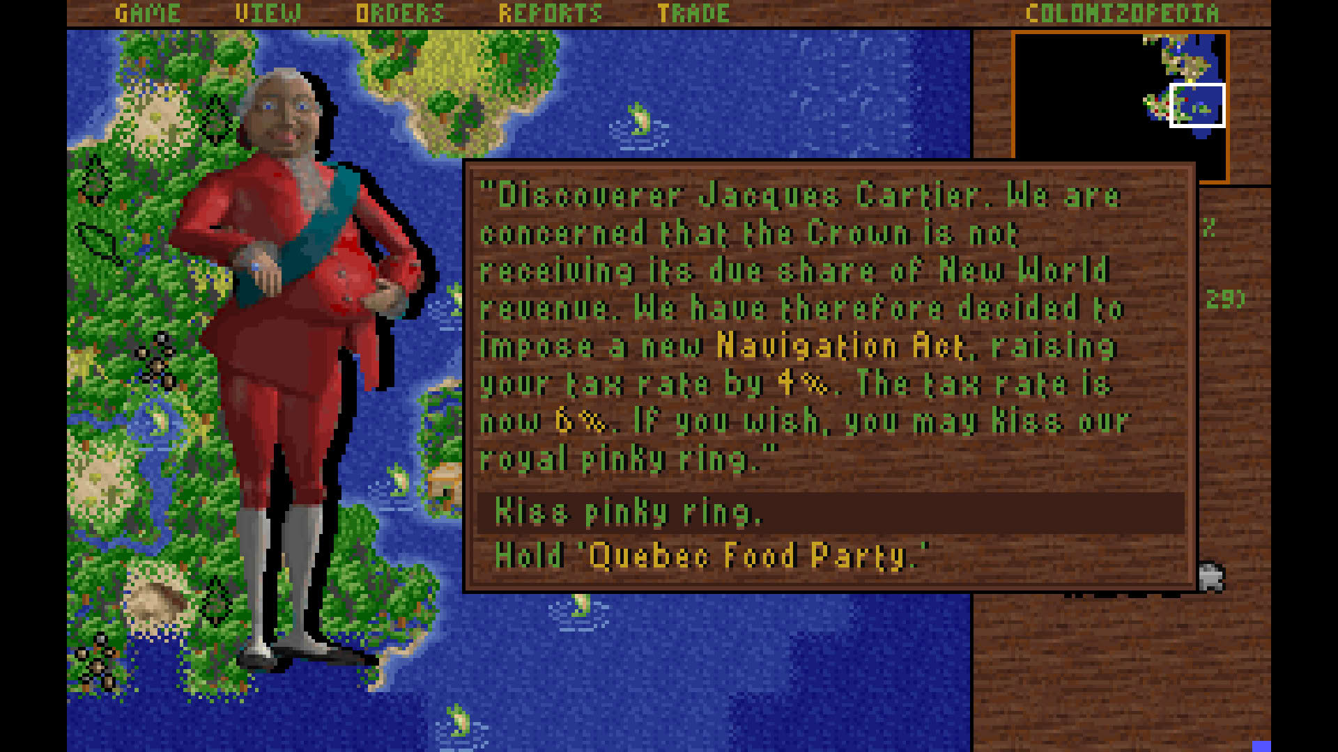 Screenshot for Sid Meier's Colonization