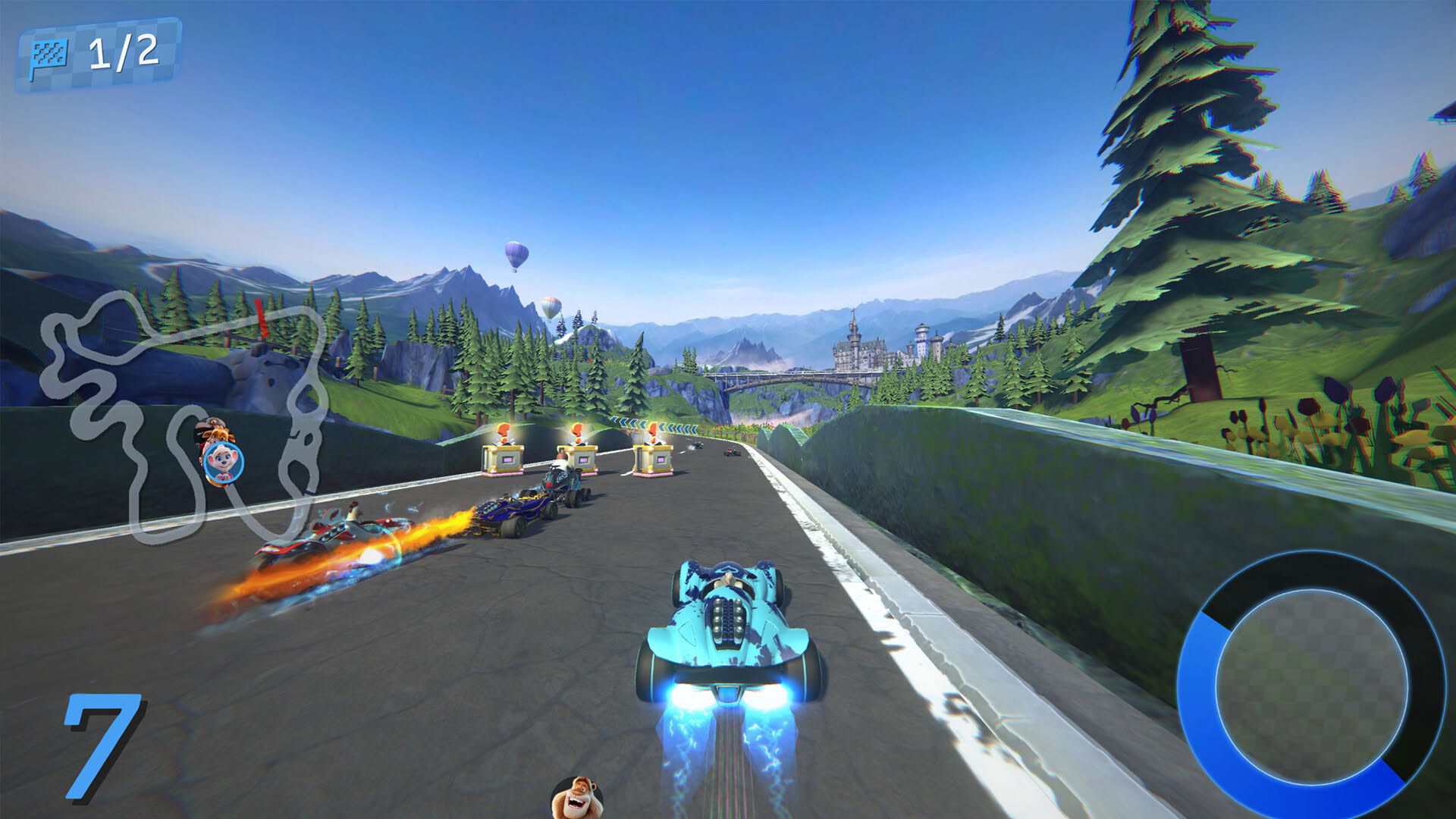 Screenshot for Ed & Edda: Grand Prix – Racing Champions