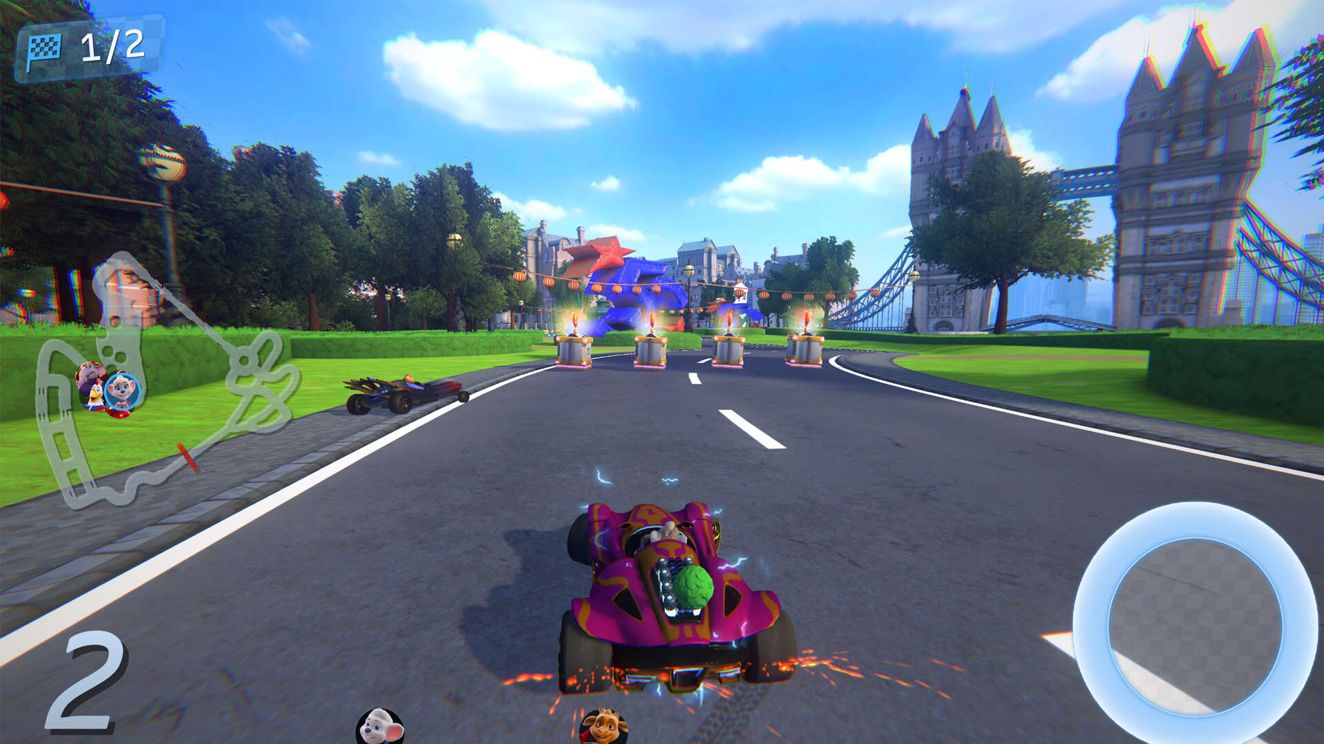 Screenshot for Ed & Edda: Grand Prix – Racing Champions