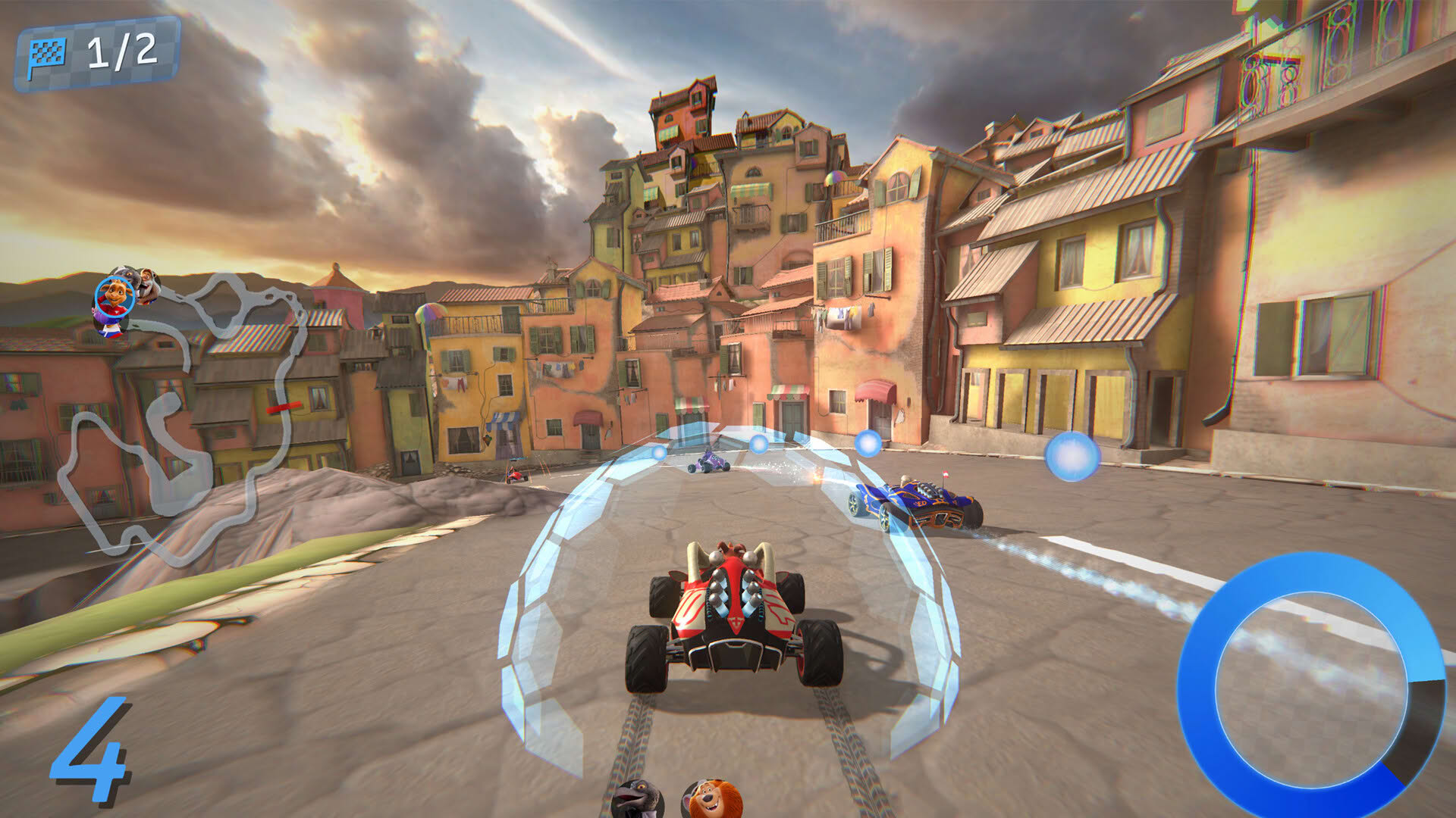 Screenshot for Ed & Edda: Grand Prix – Racing Champions