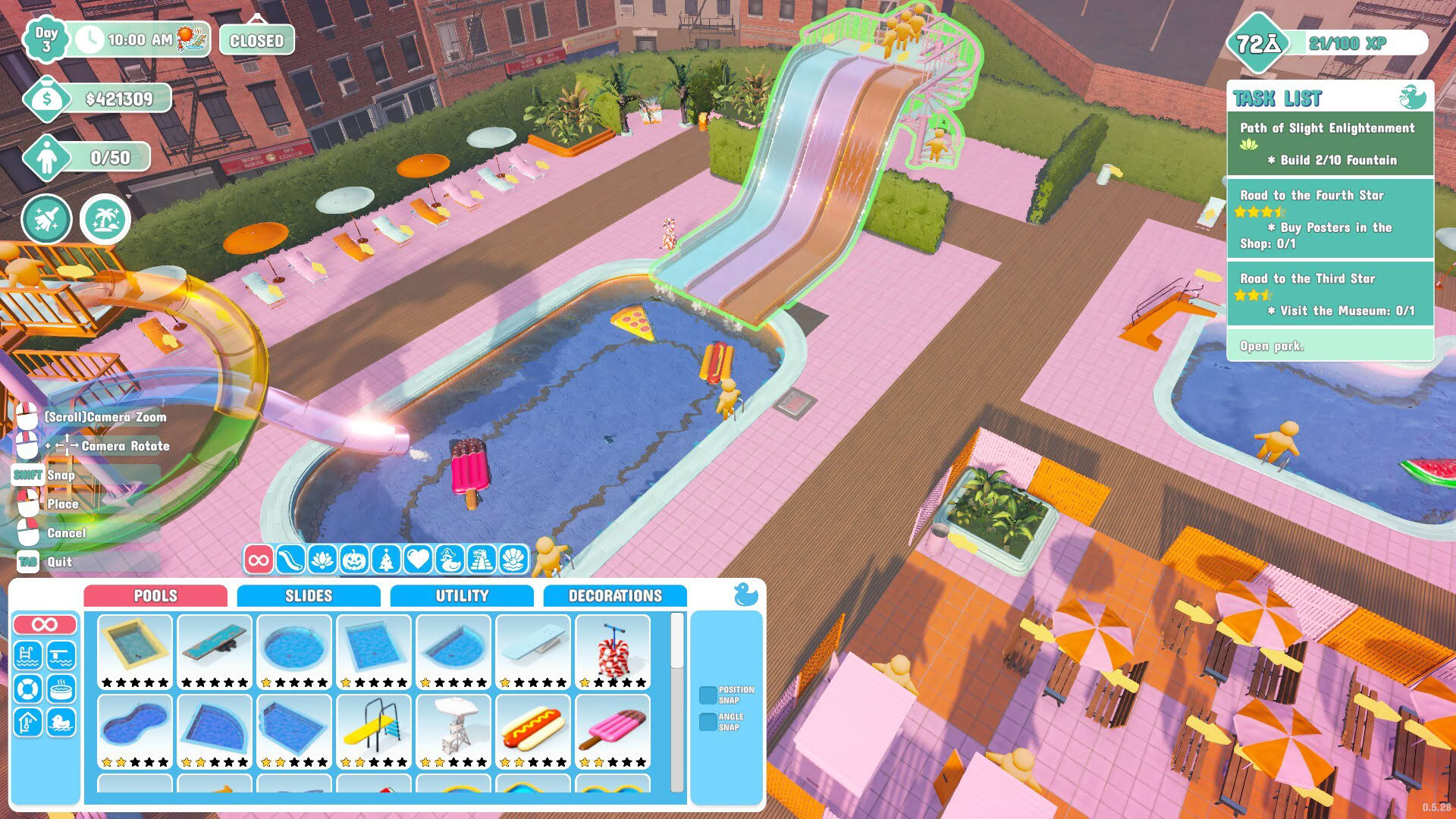 Screenshot for Waterpark Simulator