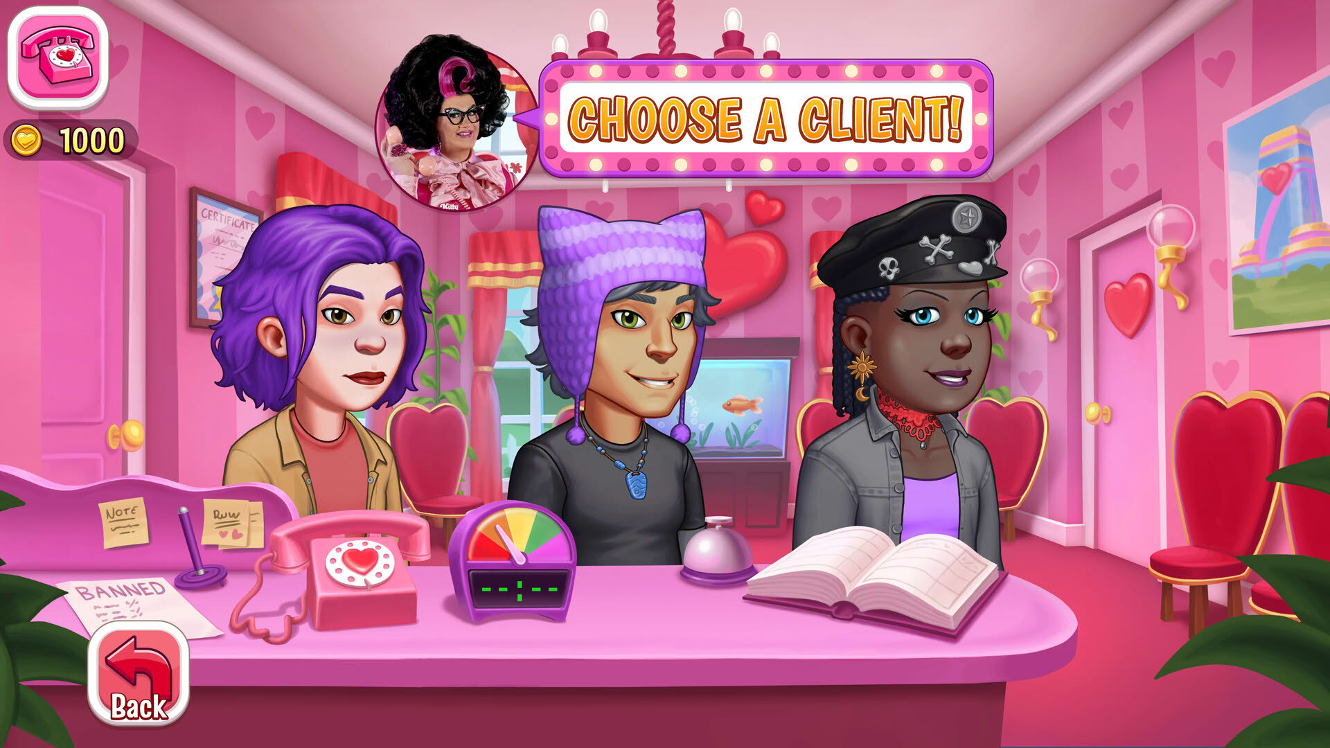 Screenshot for Kitty Powers' Matchmaker Makeover