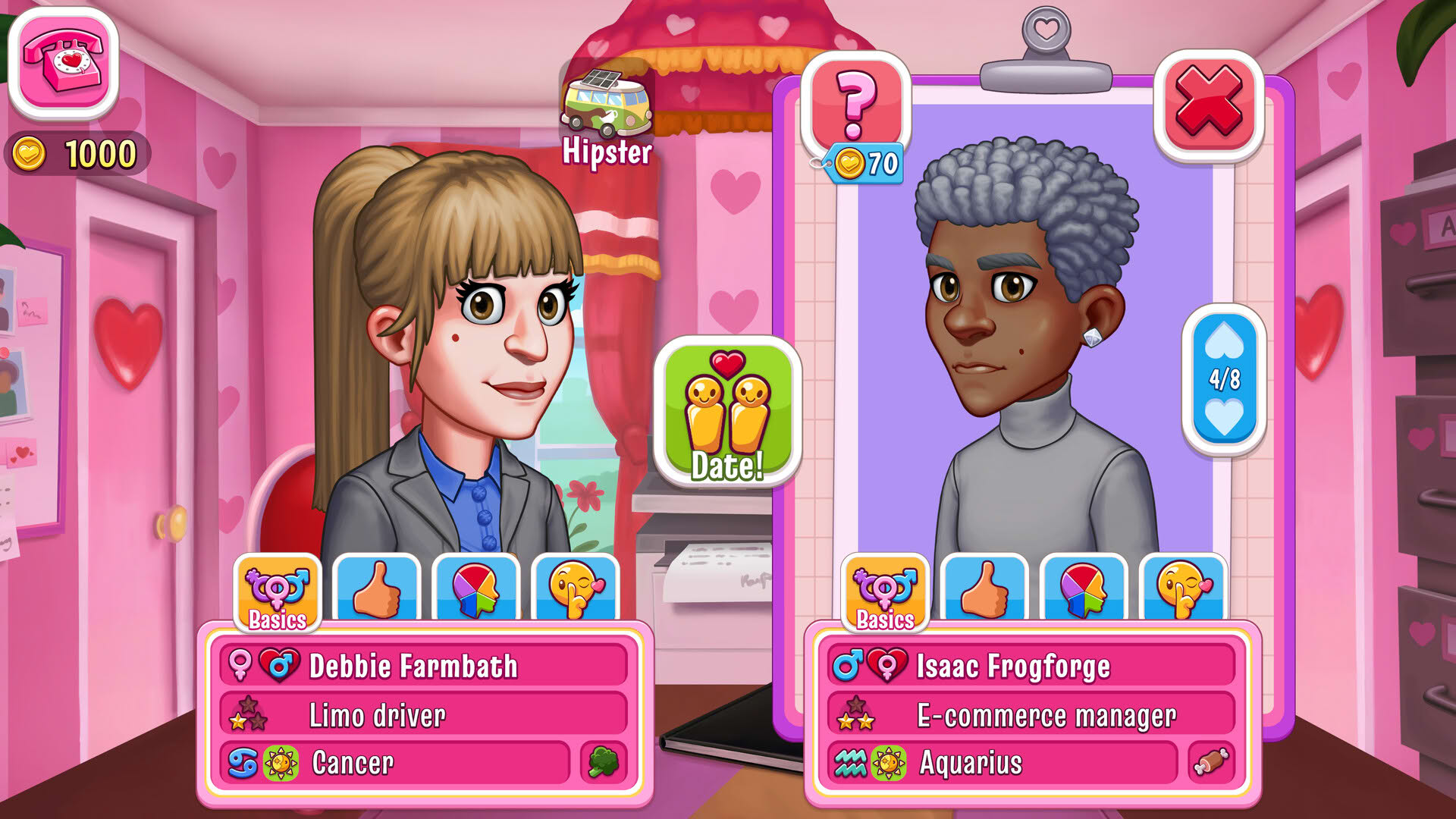 Screenshot for Kitty Powers' Matchmaker Makeover