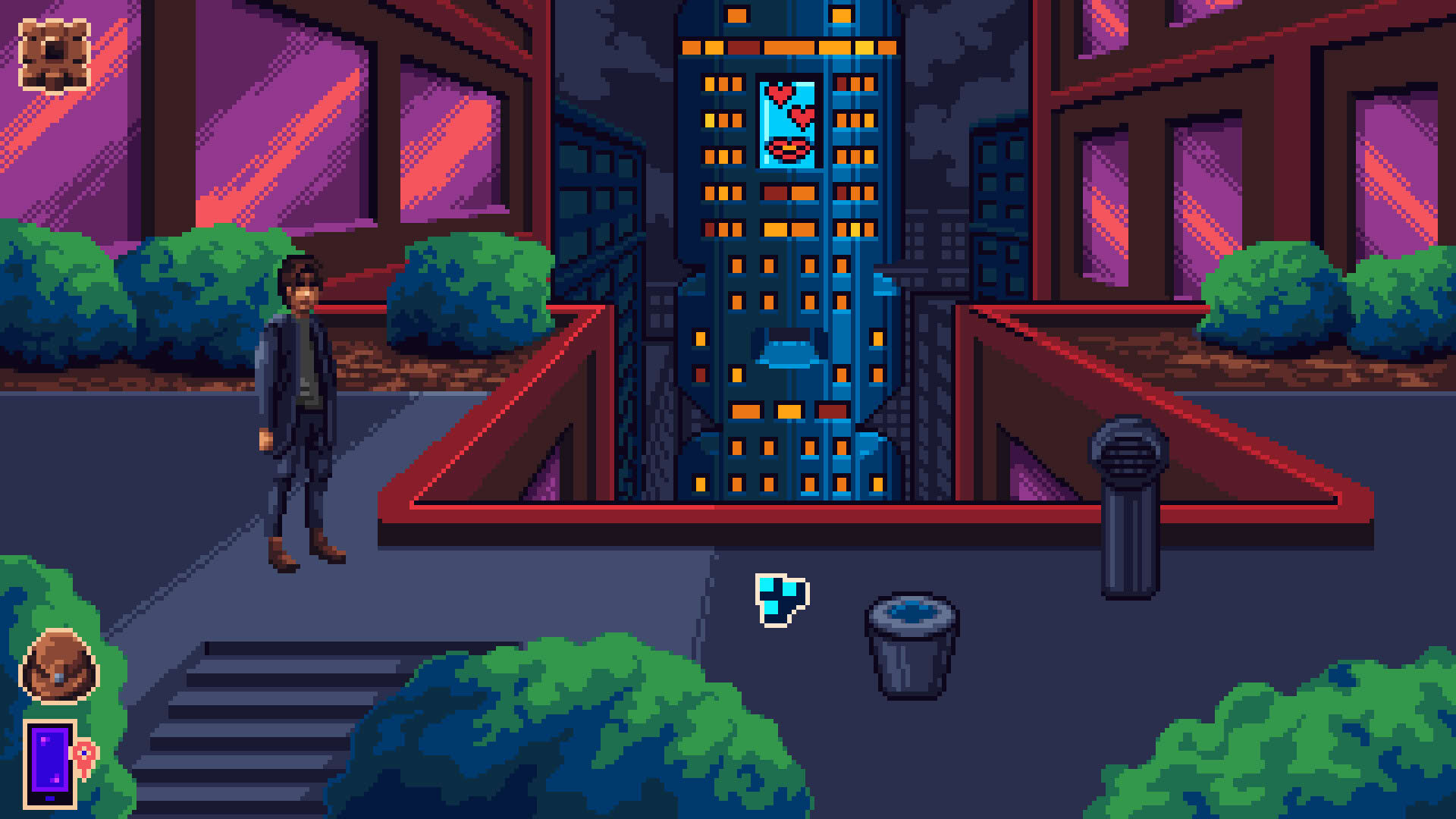 Screenshot for Neon Hearts City