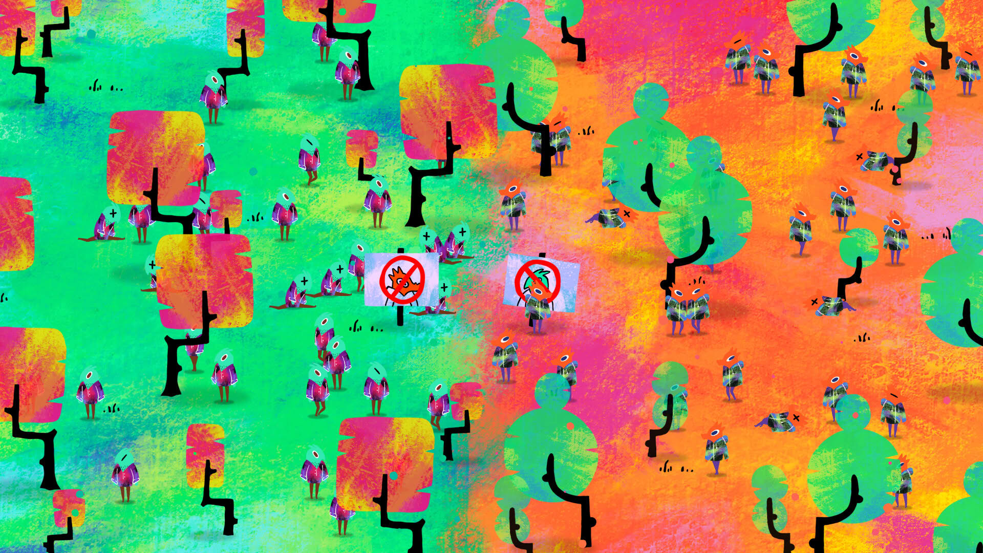Screenshot for Neon Knives