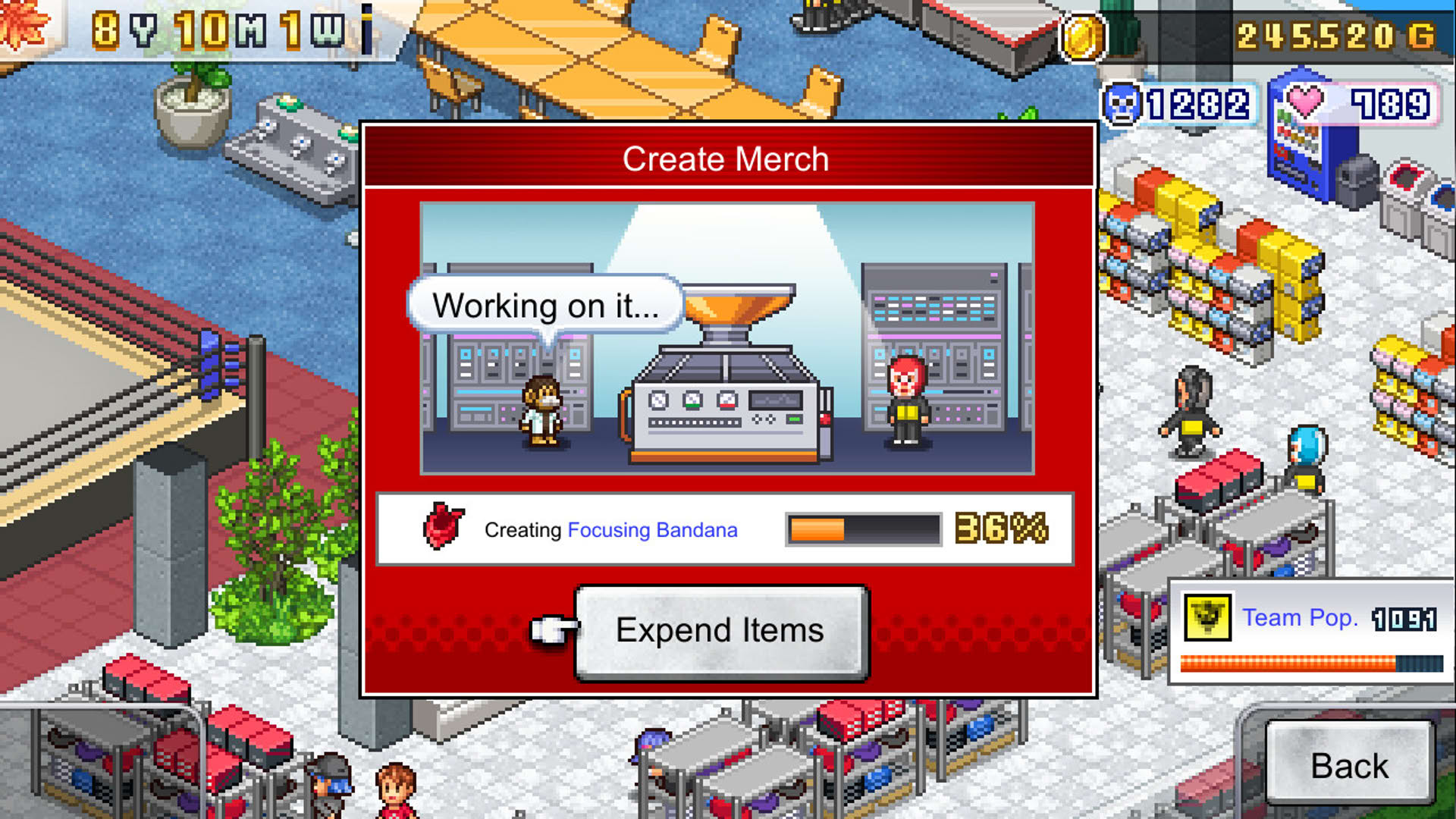 Screenshot for Pro Wrestler Story