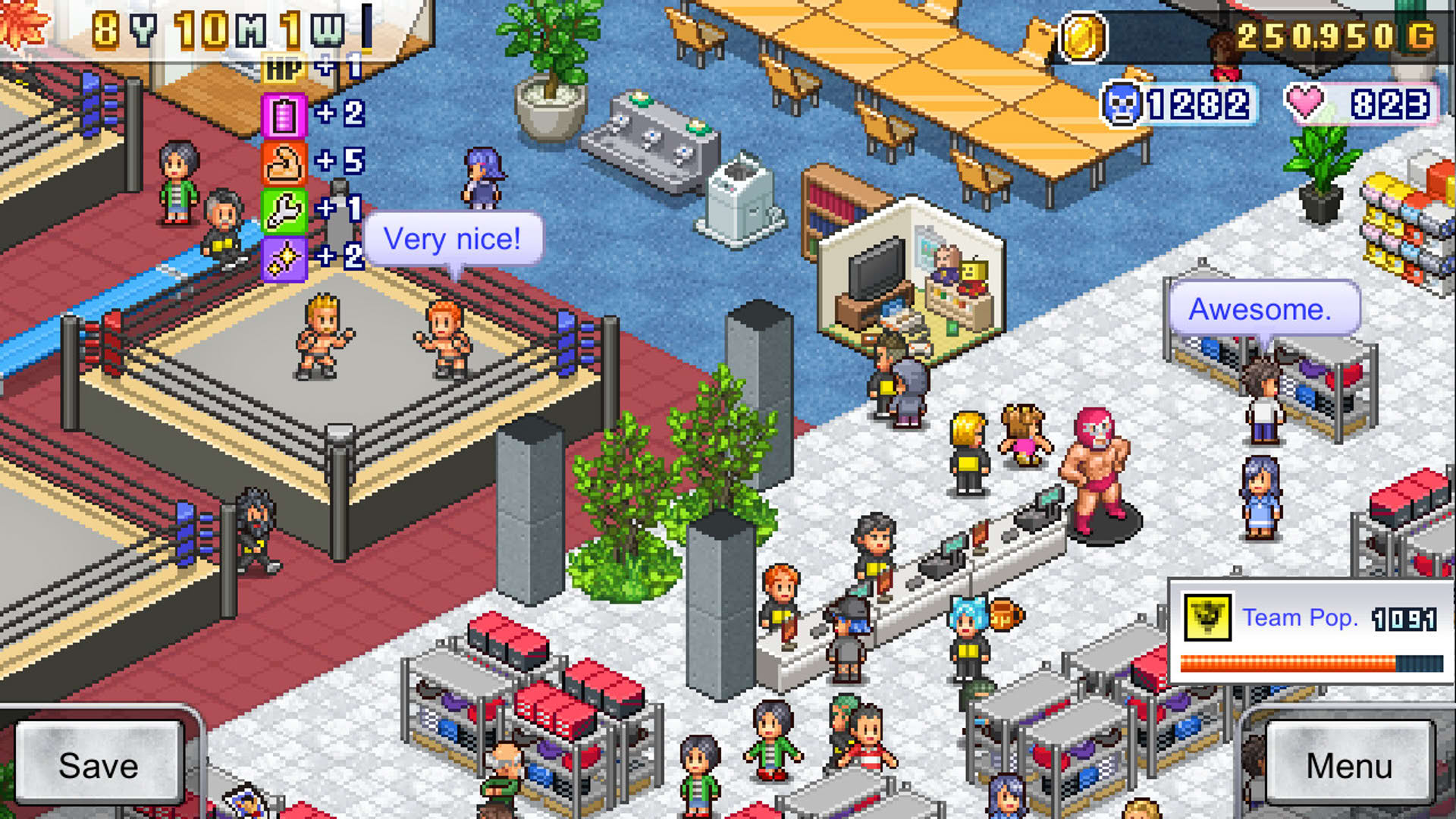 Screenshot for Pro Wrestler Story