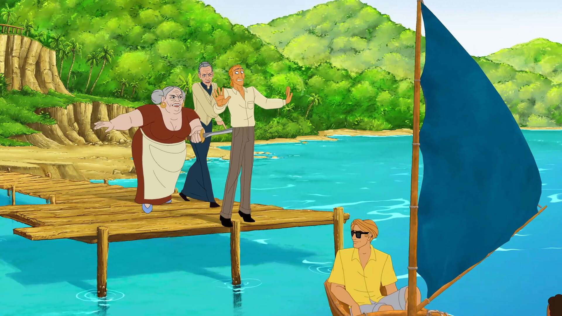 Screenshot for Broken Sword: The Smoking Mirror - Reforged