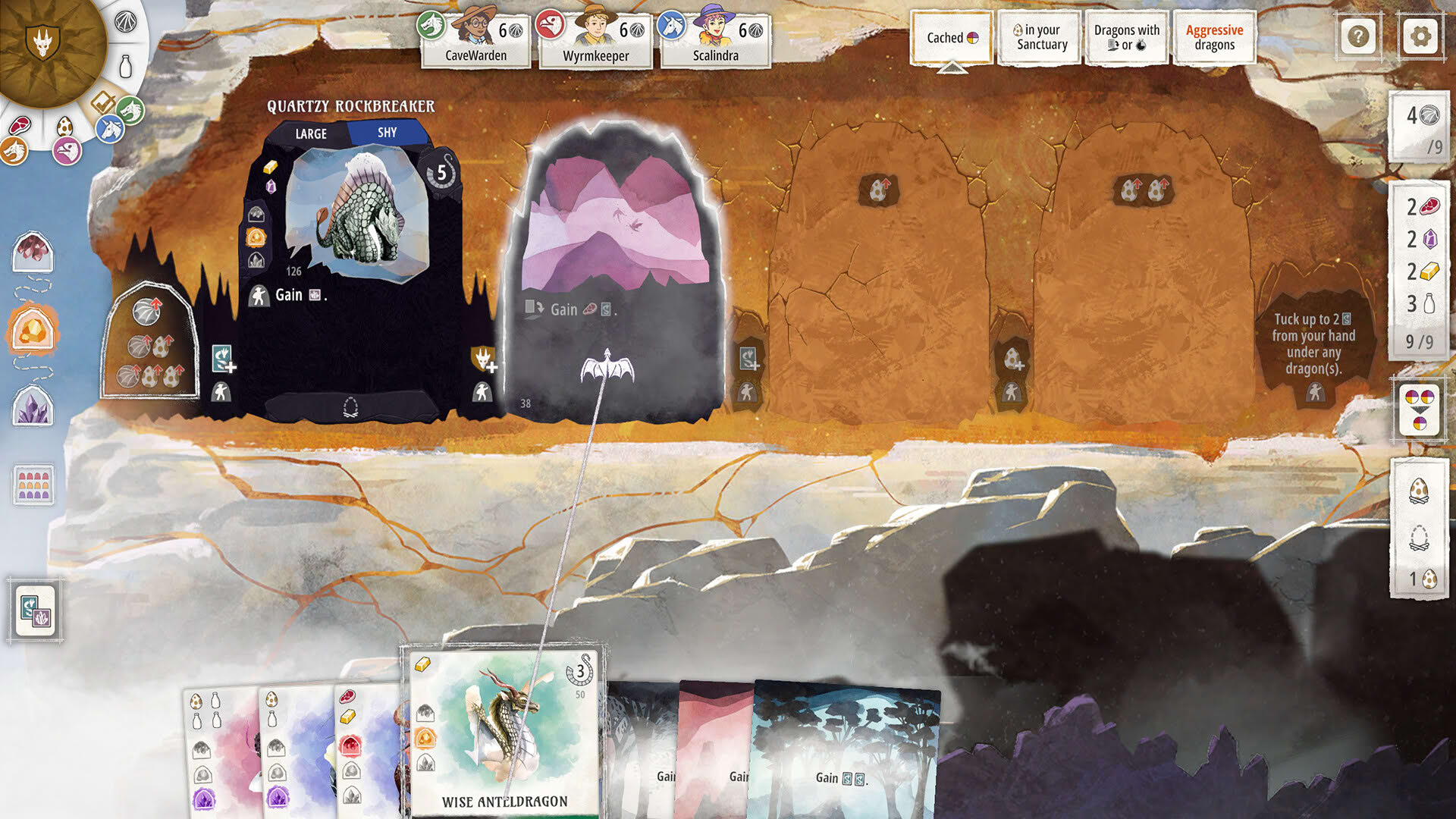 Screenshot for Wyrmspan