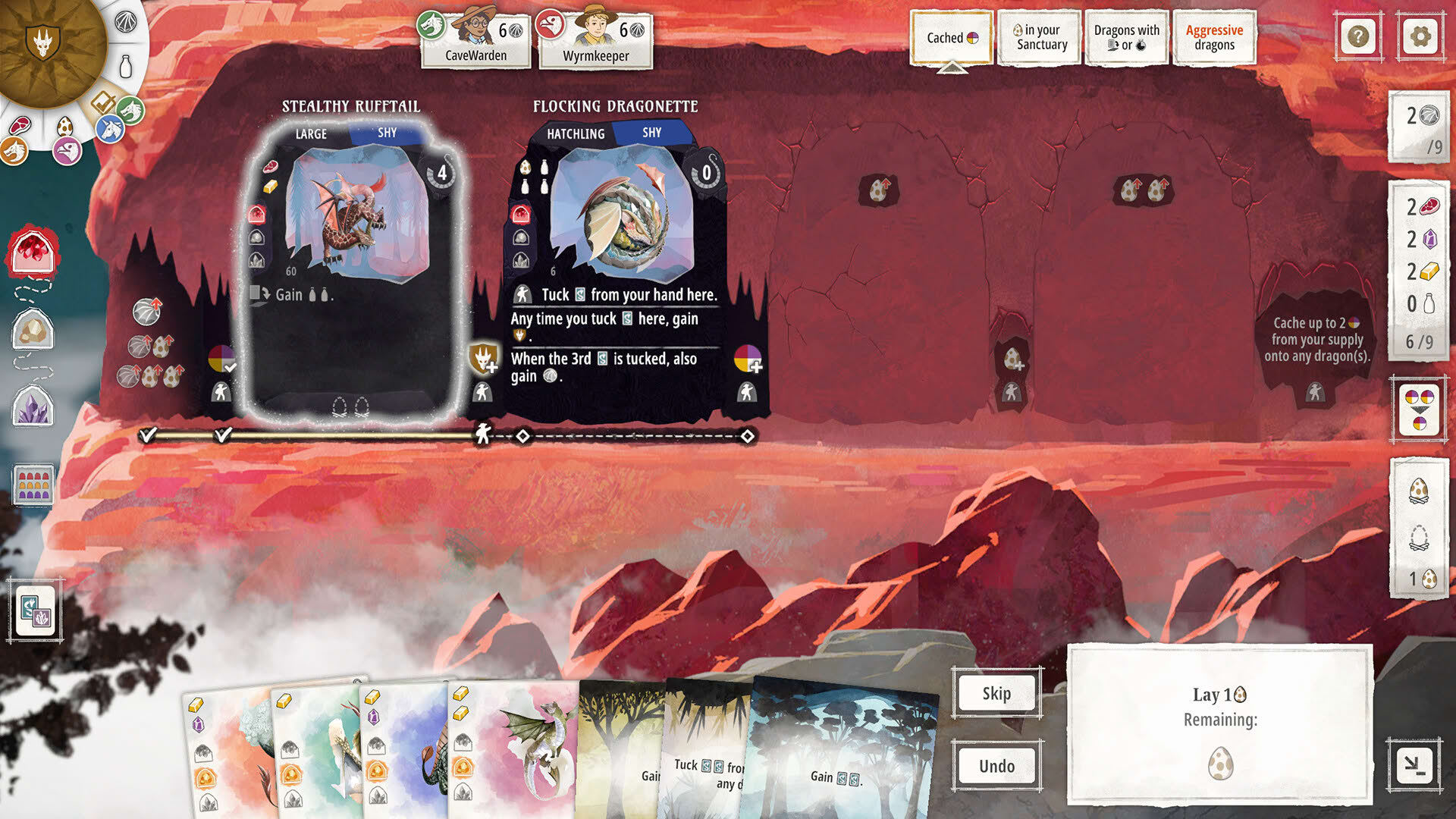 Screenshot for Wyrmspan