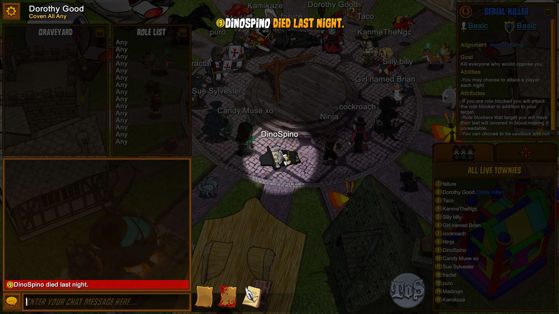 Screenshot for Town of Salem