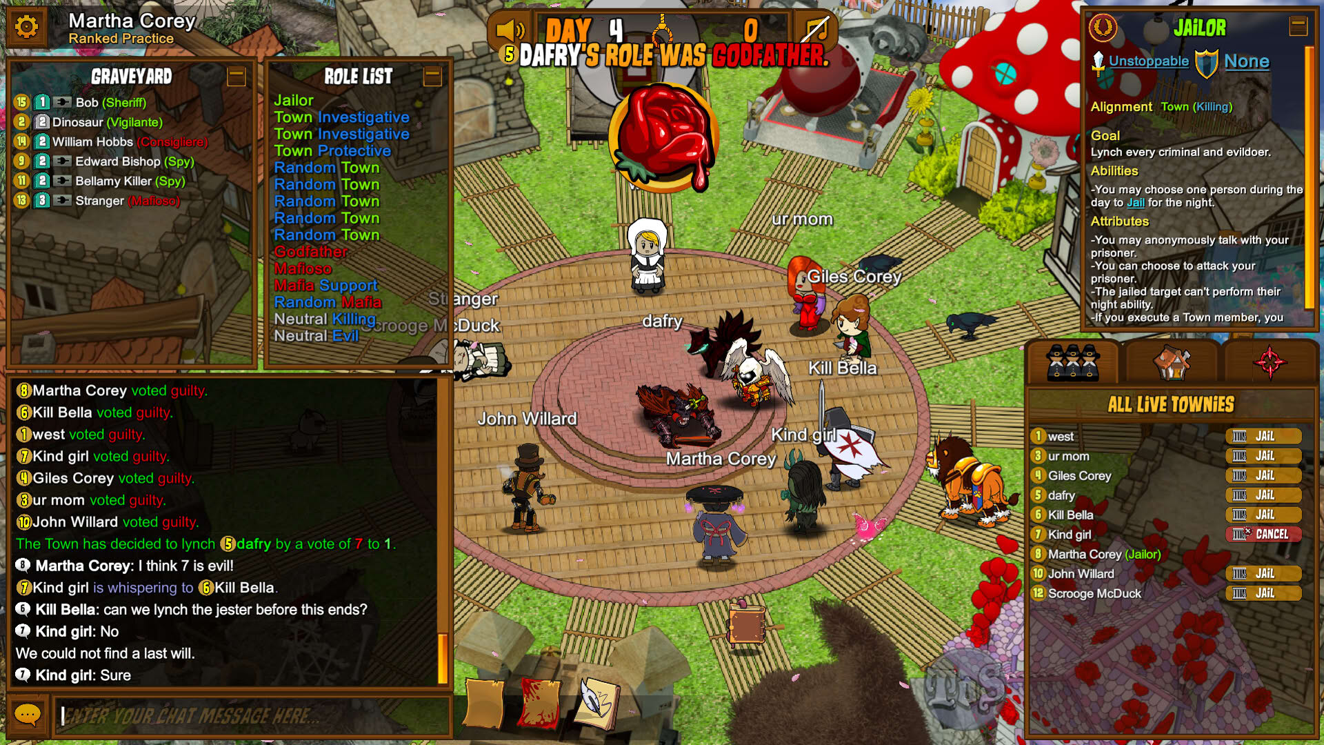 Screenshot for Town of Salem