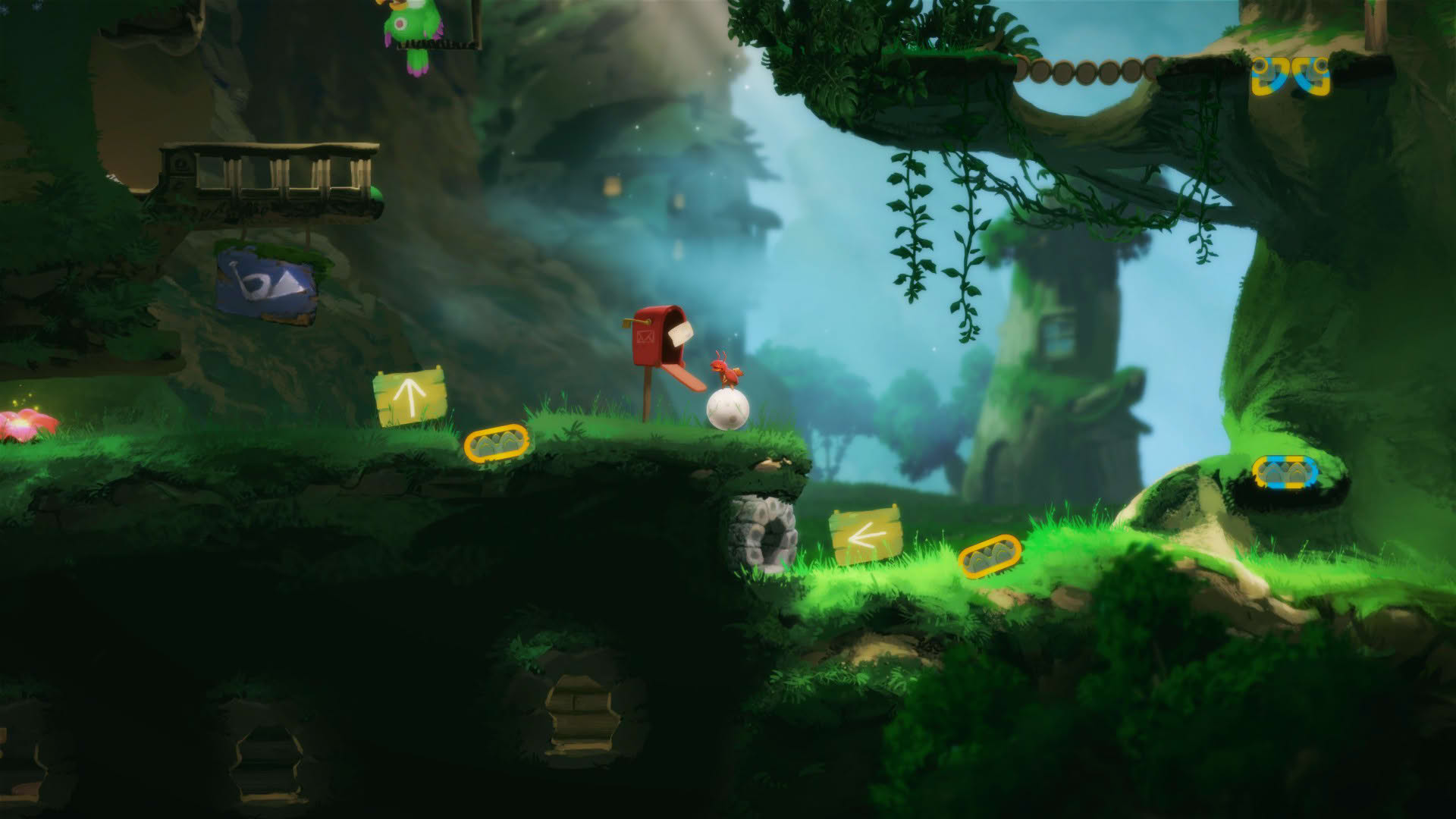 Screenshot for Yoku's Island Express
