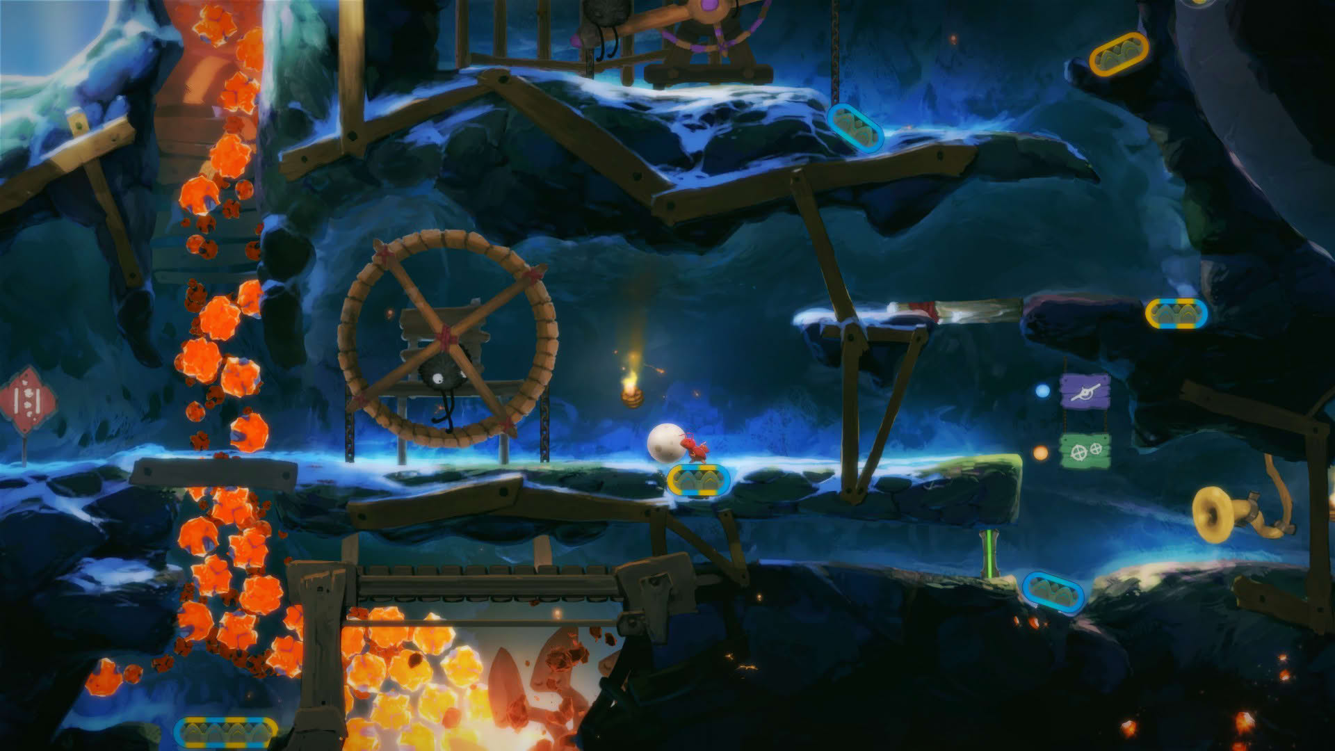 Screenshot for Yoku's Island Express