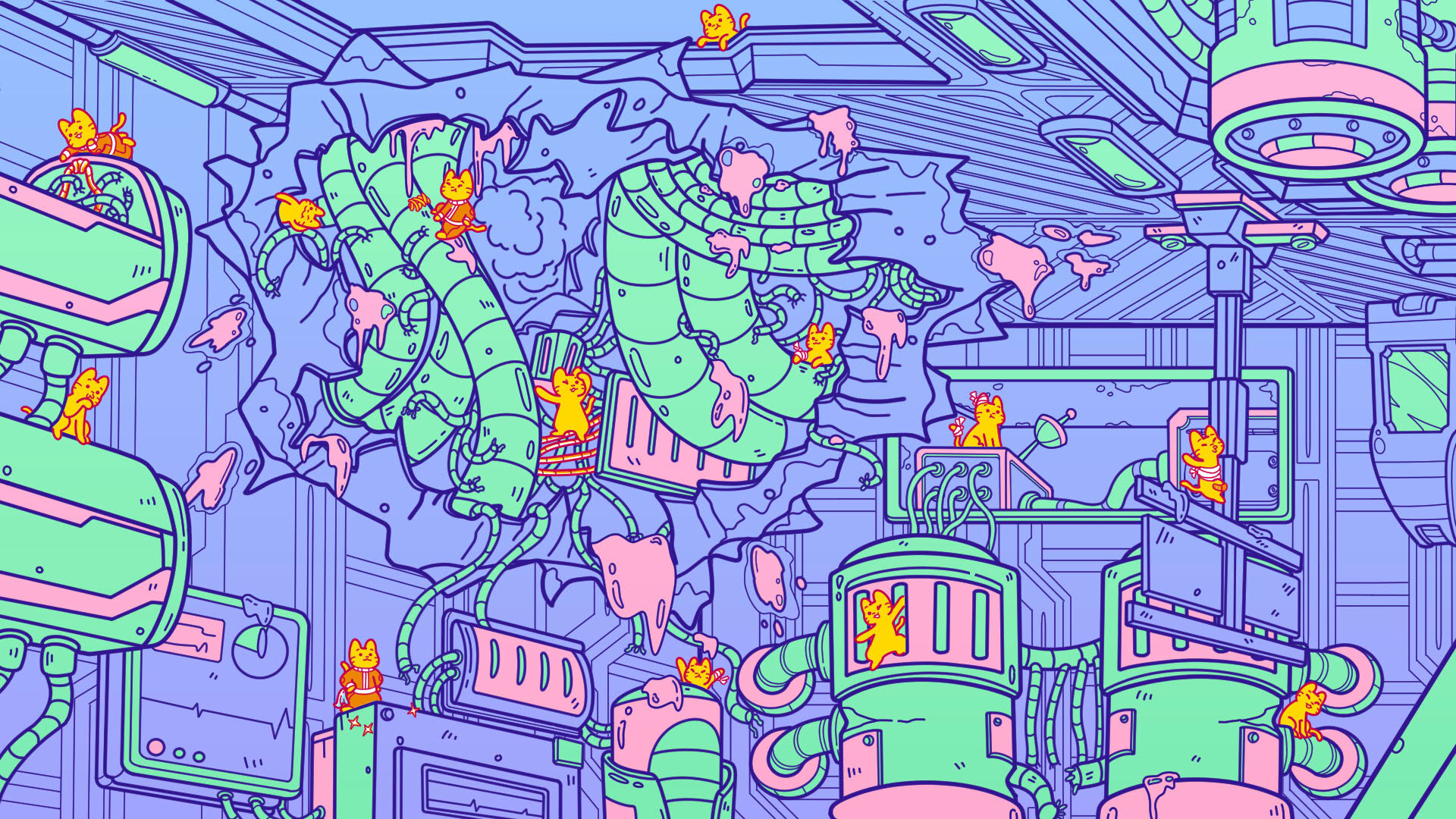 Screenshot for A Planet Full of Cats