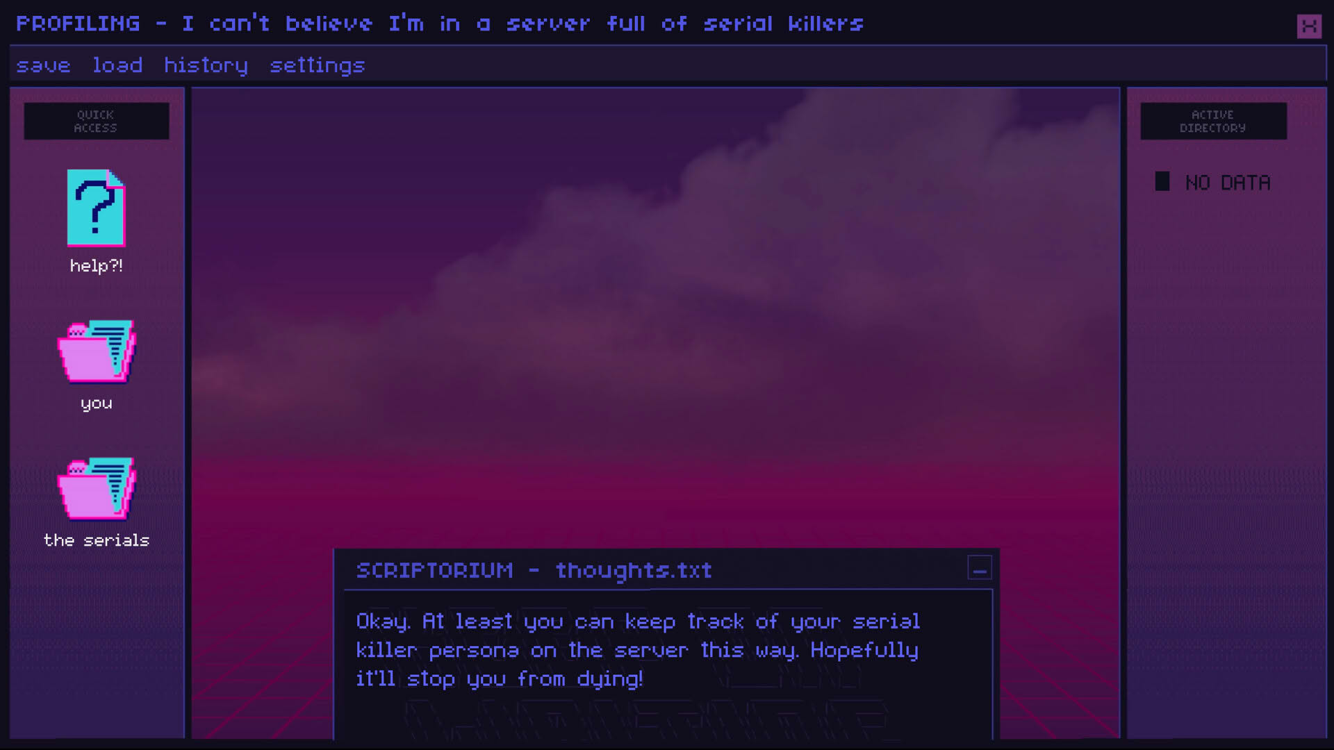 Screenshot for Killer Chat!: Original Edition