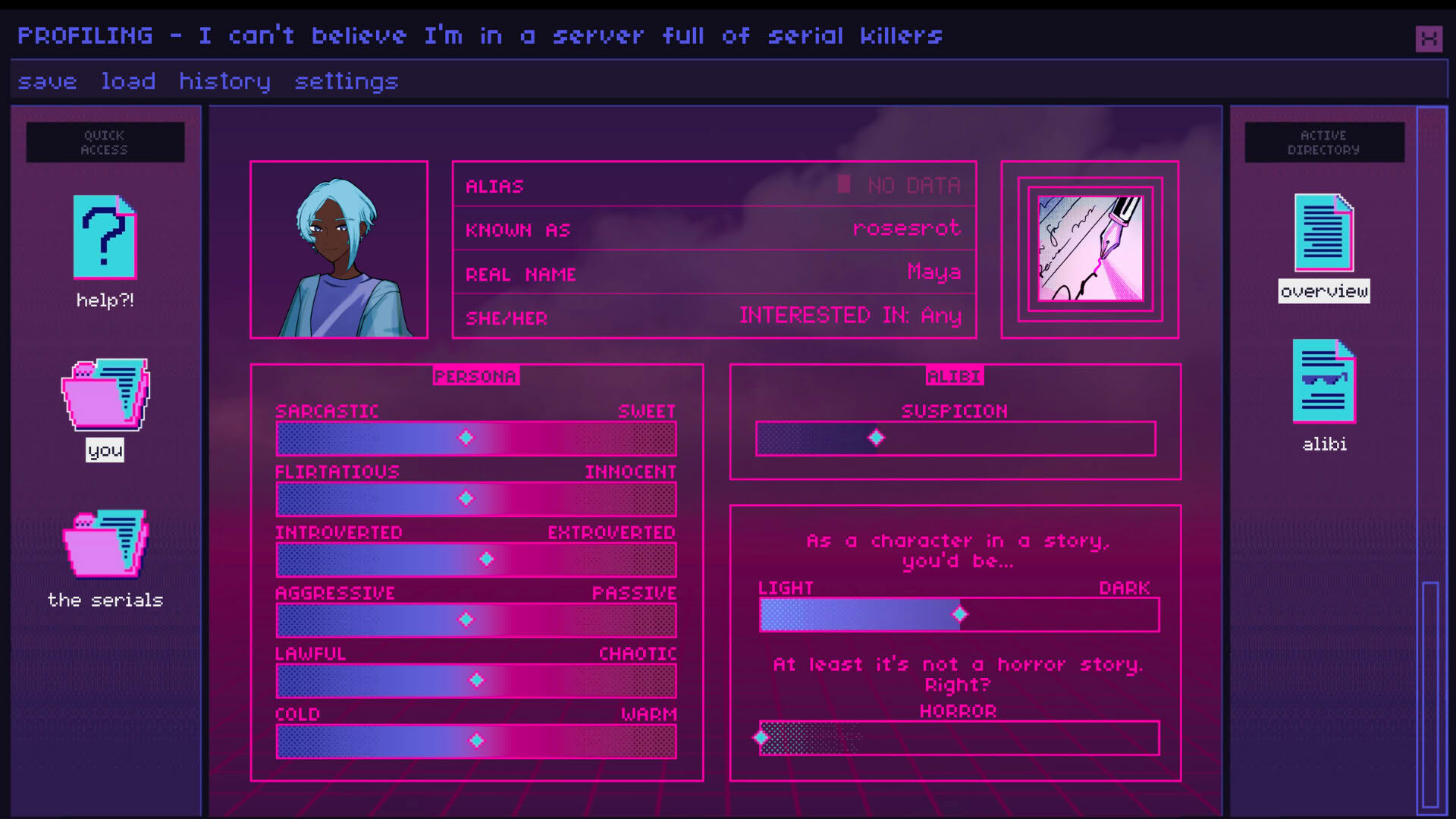 Screenshot for Killer Chat!: Original Edition