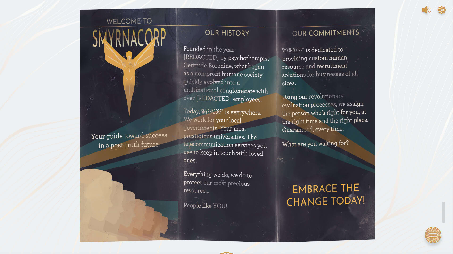 Screenshot for Inhuman Resources: A Literary Machination