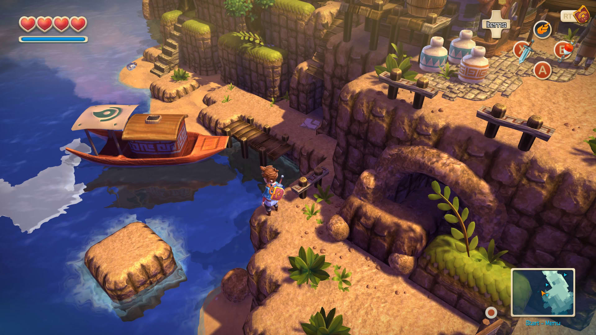 Screenshot for Oceanhorn: Monster of Uncharted Seas