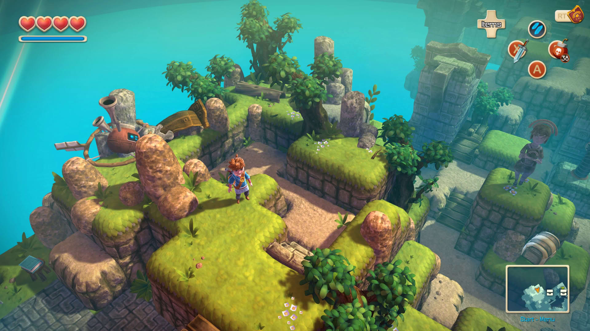 Screenshot for Oceanhorn: Monster of Uncharted Seas