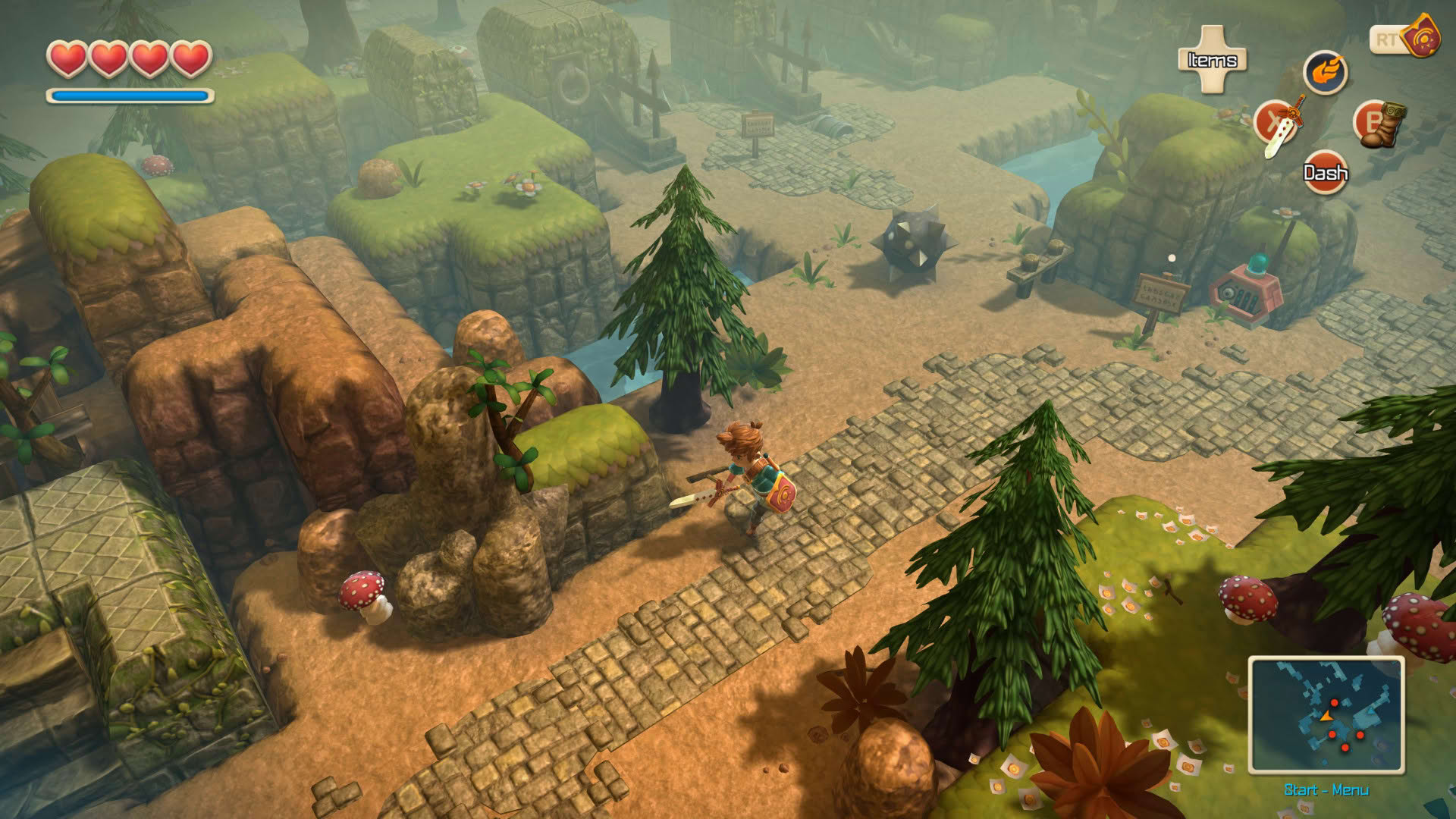 Screenshot for Oceanhorn: Monster of Uncharted Seas