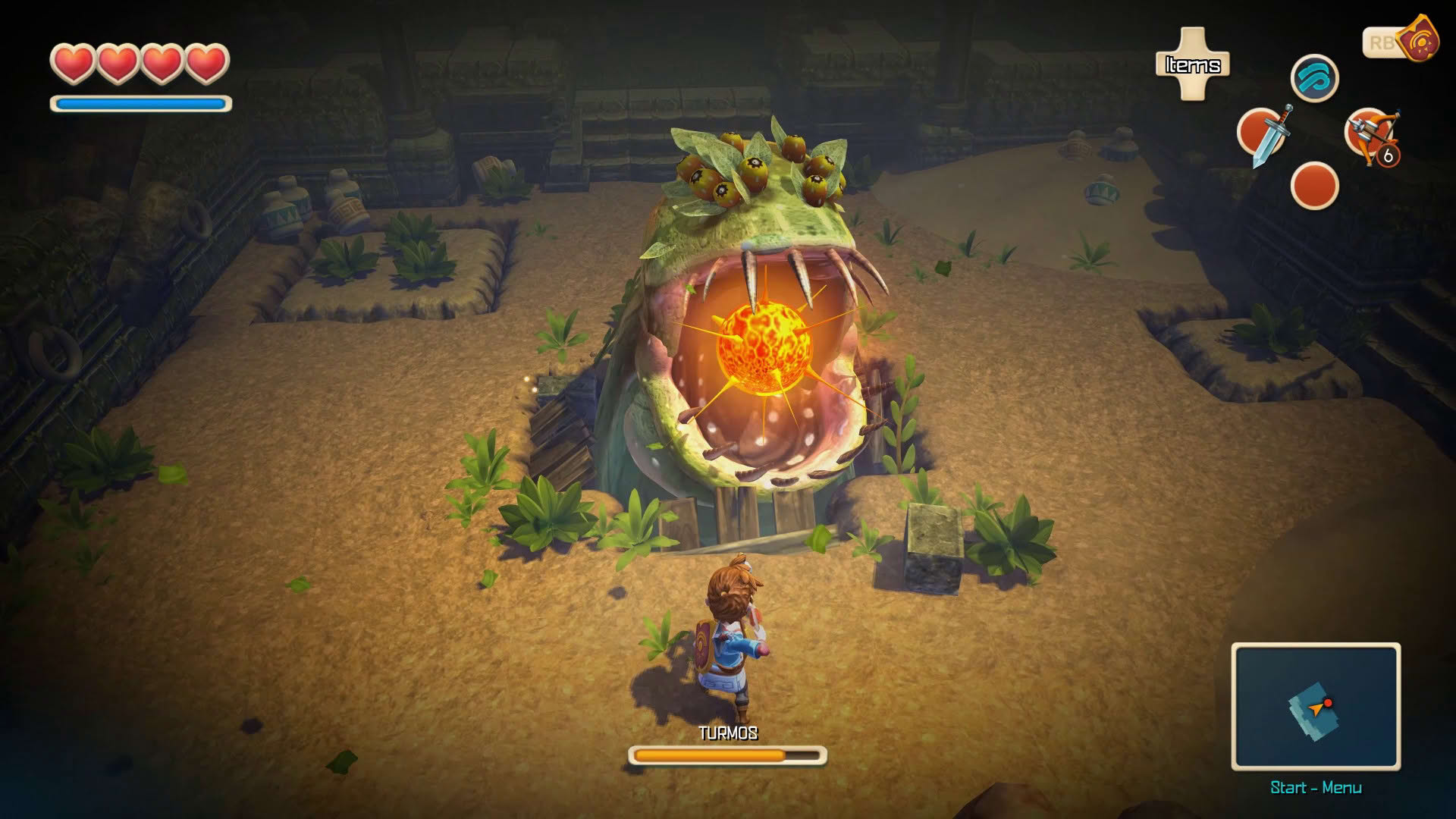 Screenshot for Oceanhorn: Monster of Uncharted Seas