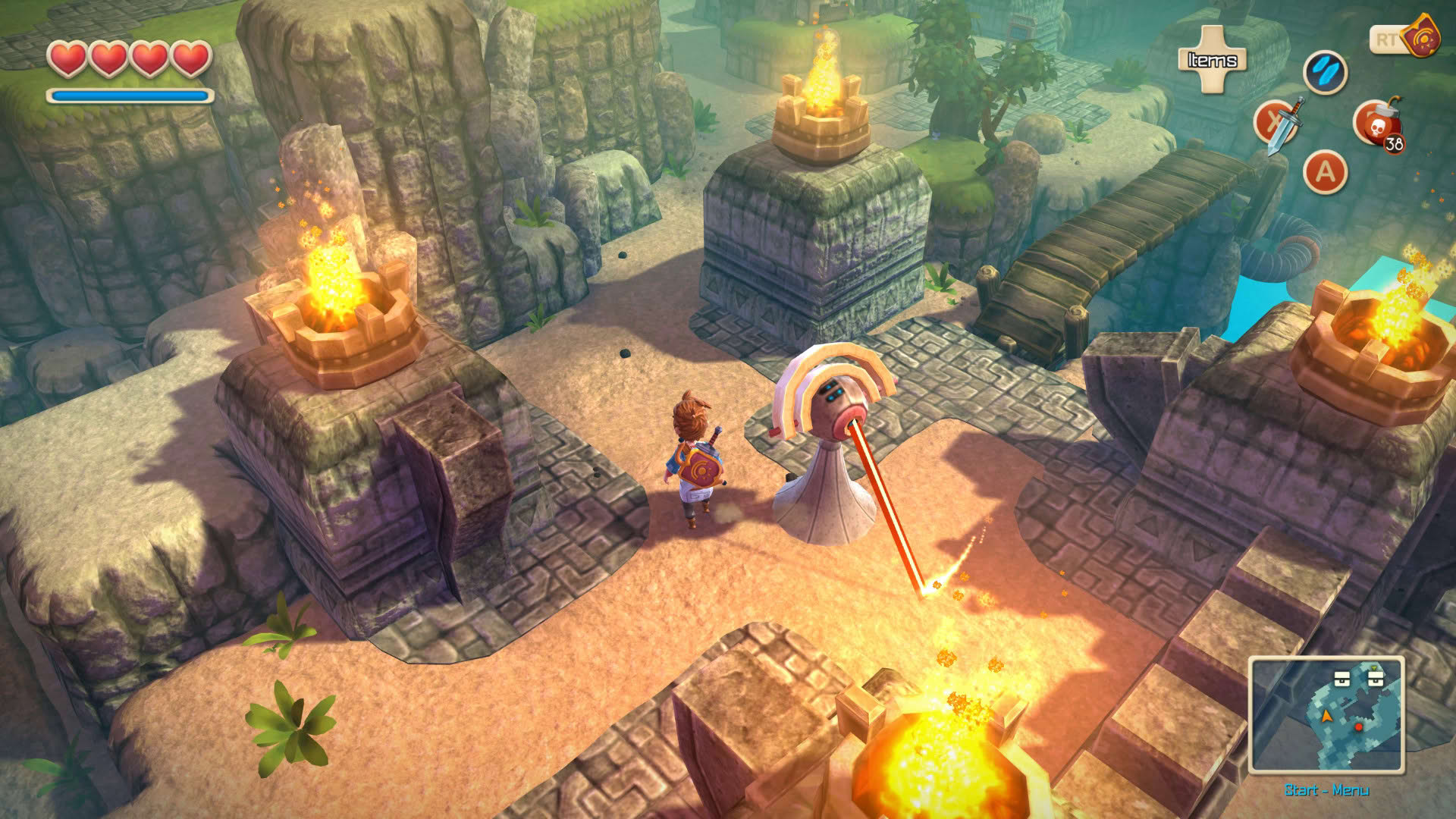 Screenshot for Oceanhorn: Monster of Uncharted Seas