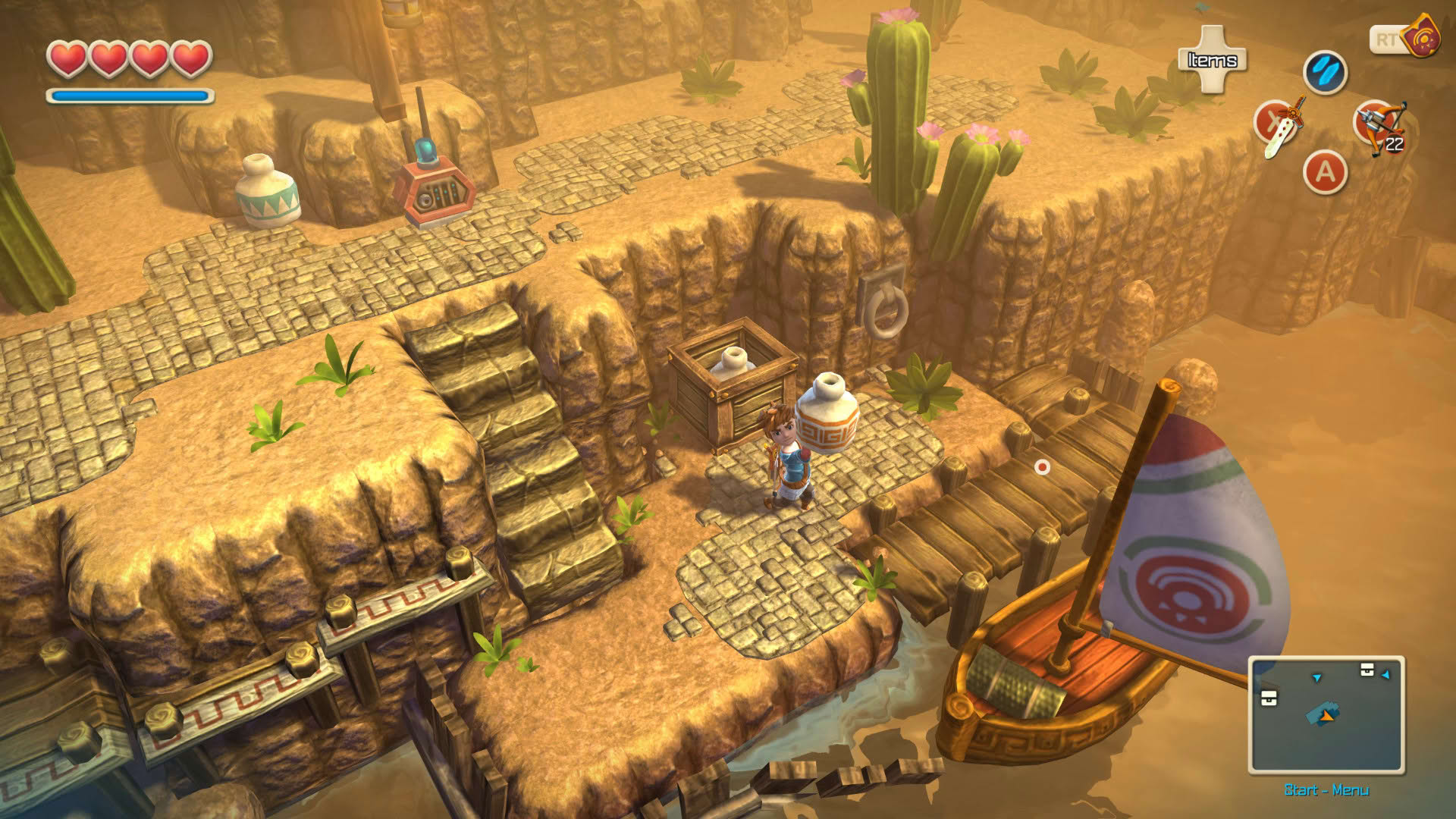 Screenshot for Oceanhorn: Monster of Uncharted Seas