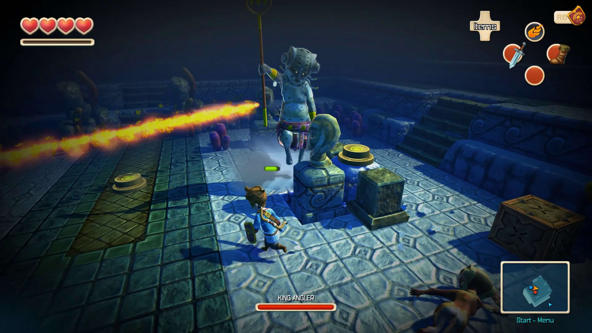 Screenshot for Oceanhorn: Monster of Uncharted Seas