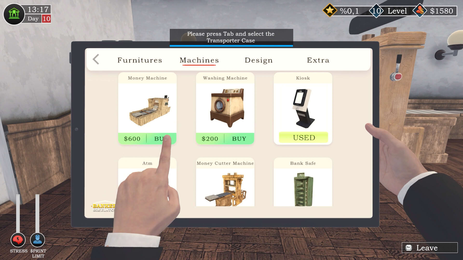 Screenshot for Banker Simulator