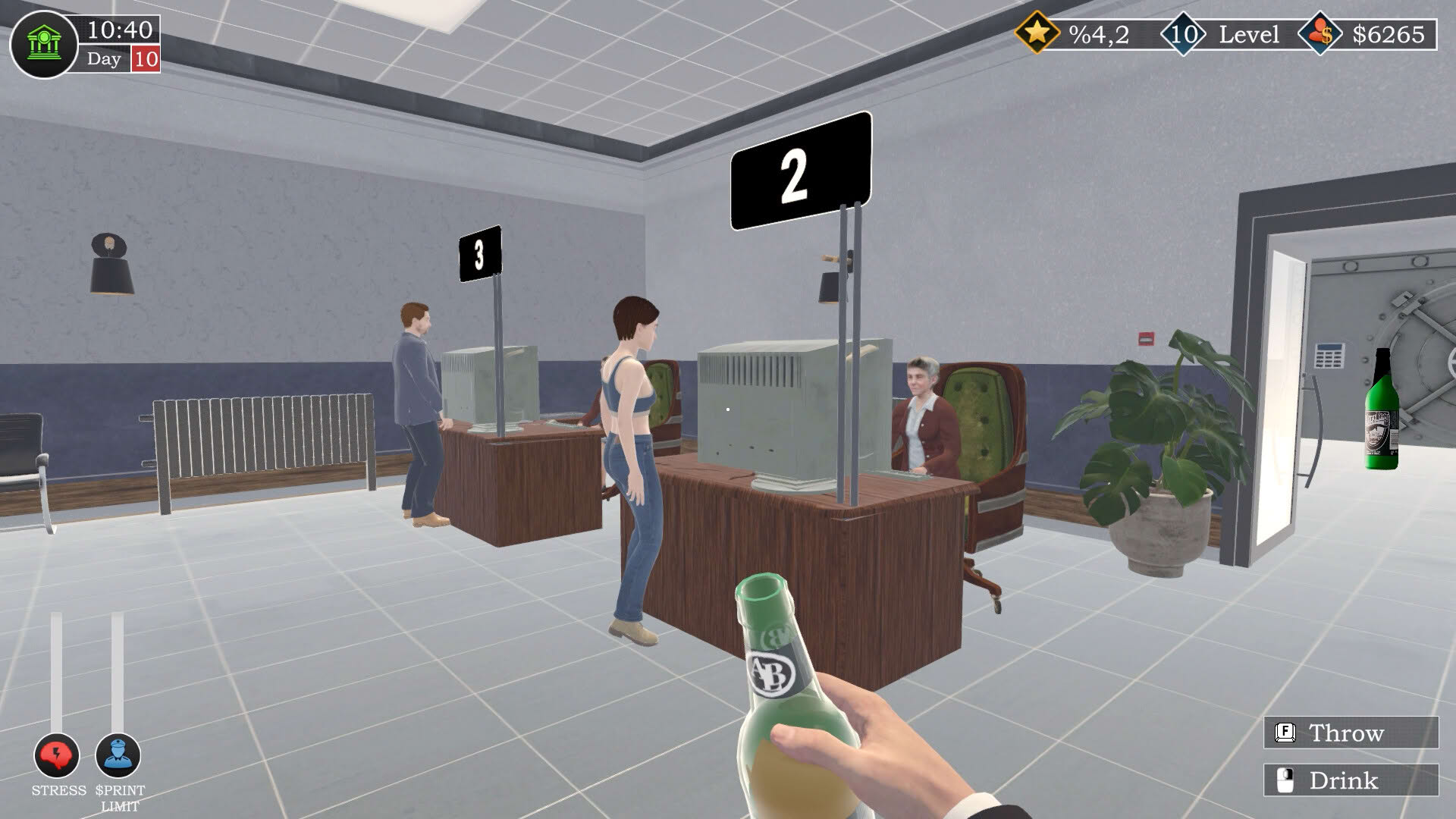 Screenshot for Banker Simulator