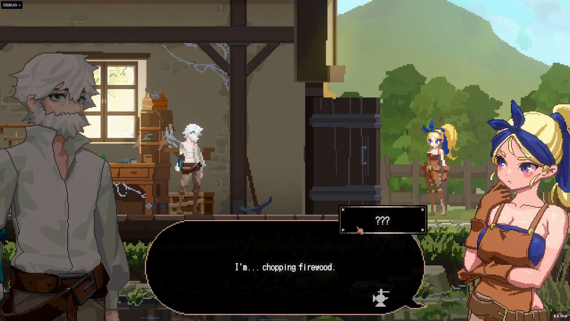 Screenshot for Tokatonton: One-Armed Blacksmith