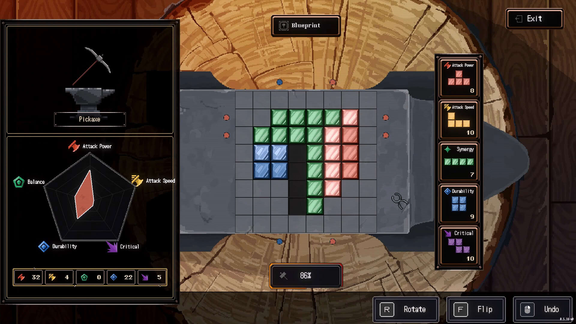 Screenshot for Tokatonton: One-Armed Blacksmith