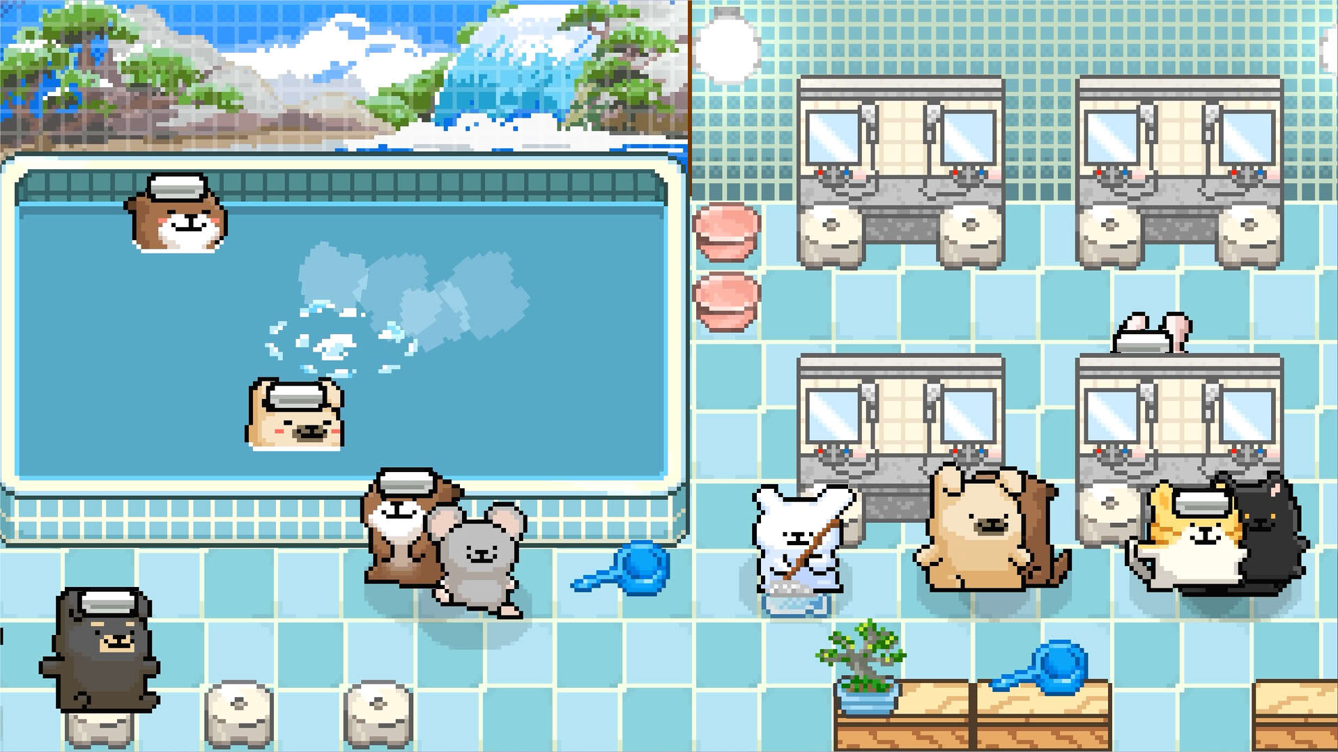 Screenshot for Maltese's Fluffy Onsen