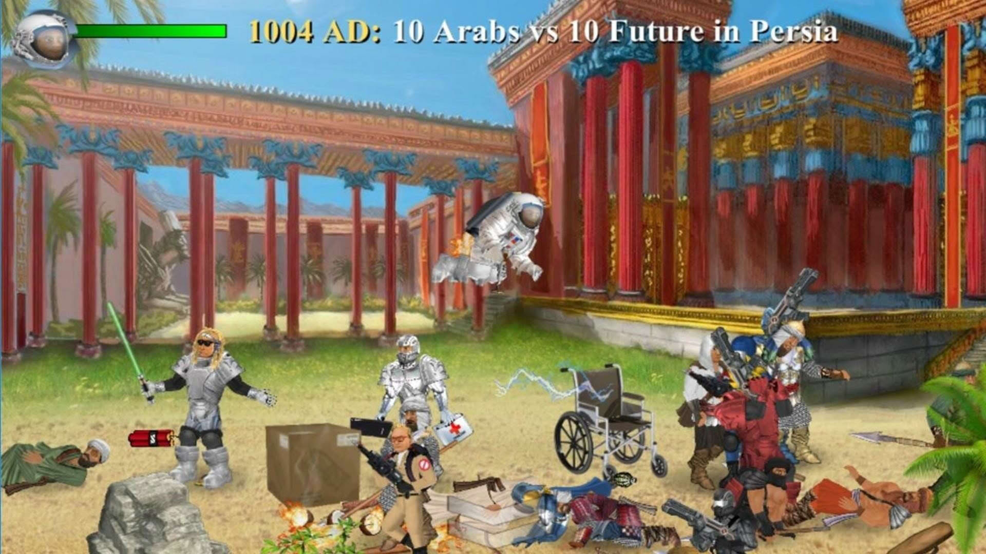 Screenshot for Back Wars