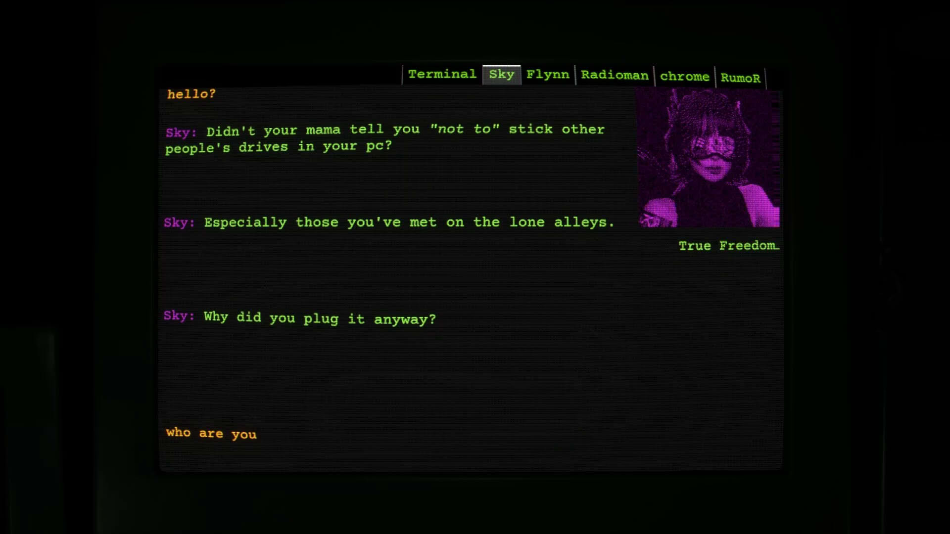 Screenshot for Radiotext