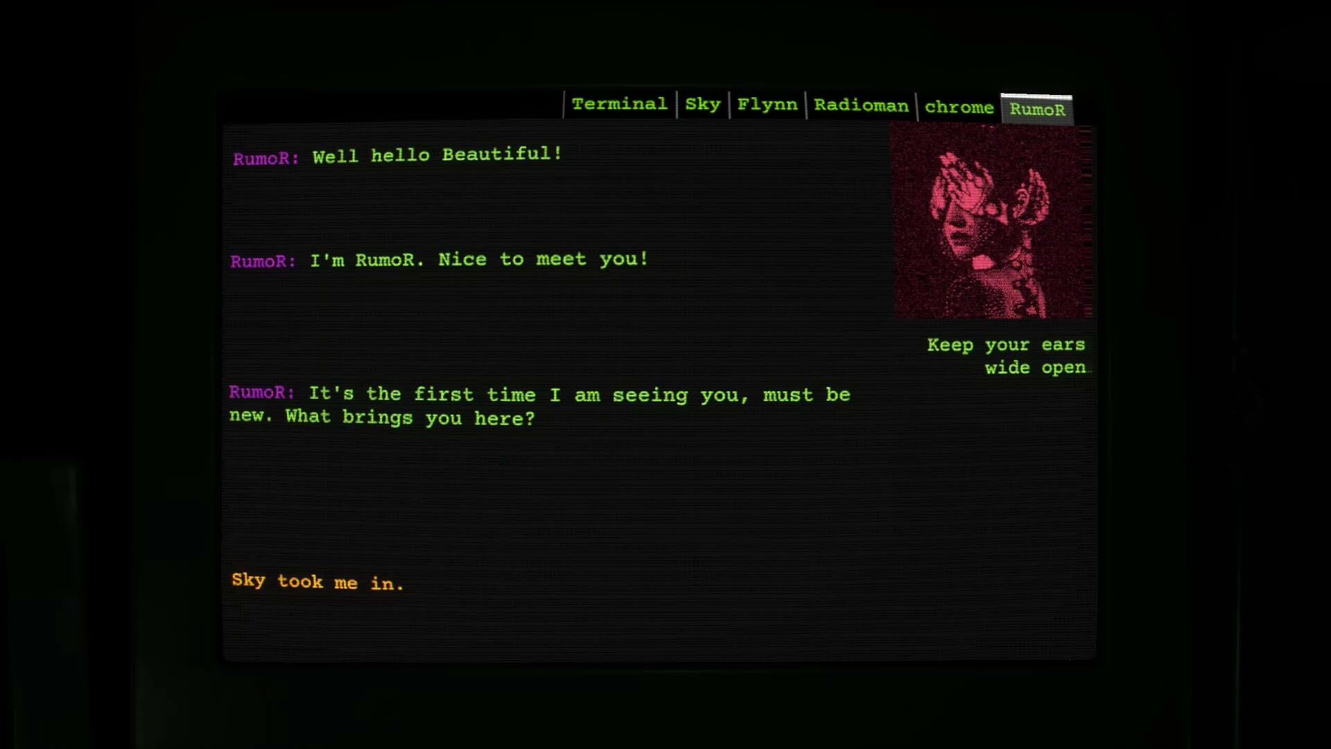 Screenshot for Radiotext