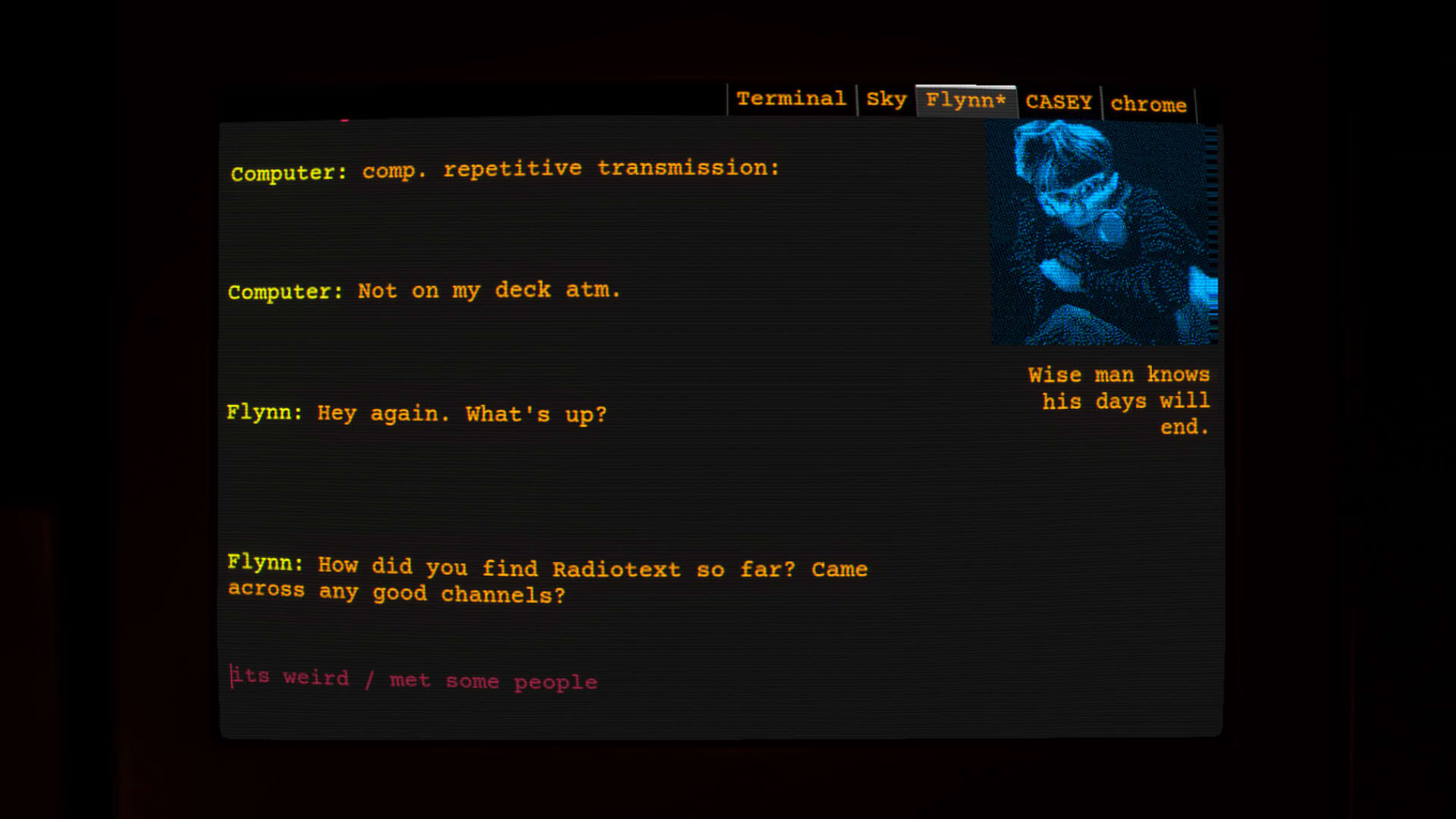 Screenshot for Radiotext
