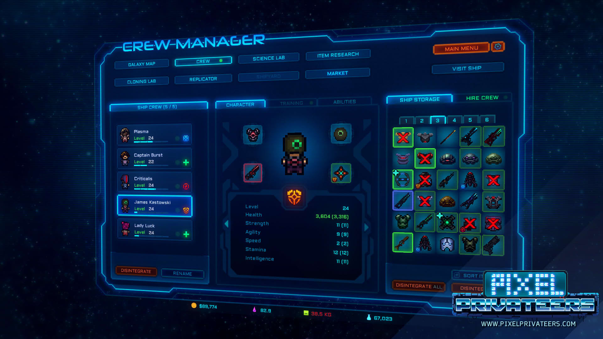 Screenshot for Pixel Privateers