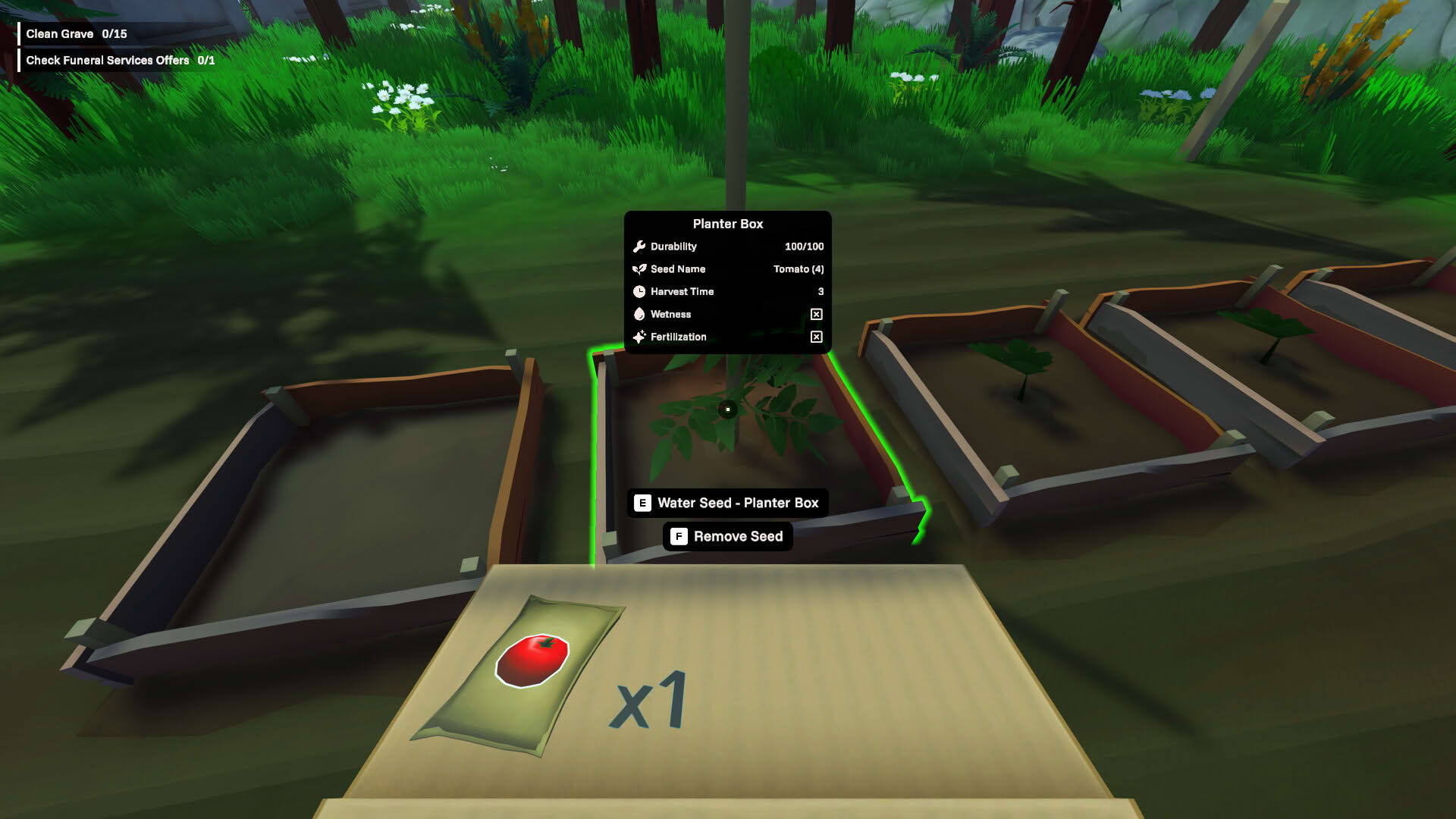 Screenshot for Zombie Graveyard Simulator