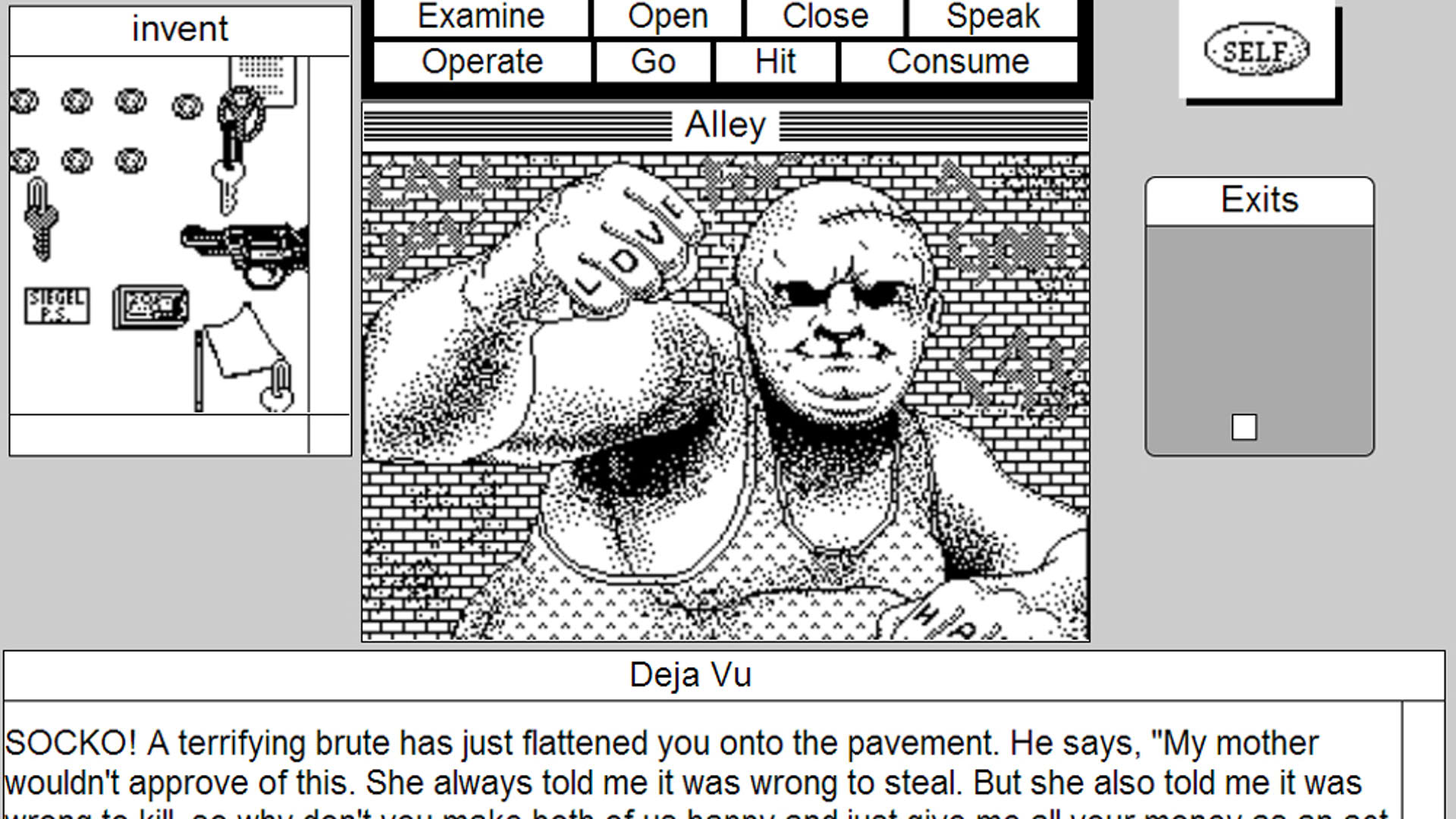 Screenshot for Deja Vu: MacVenture Series