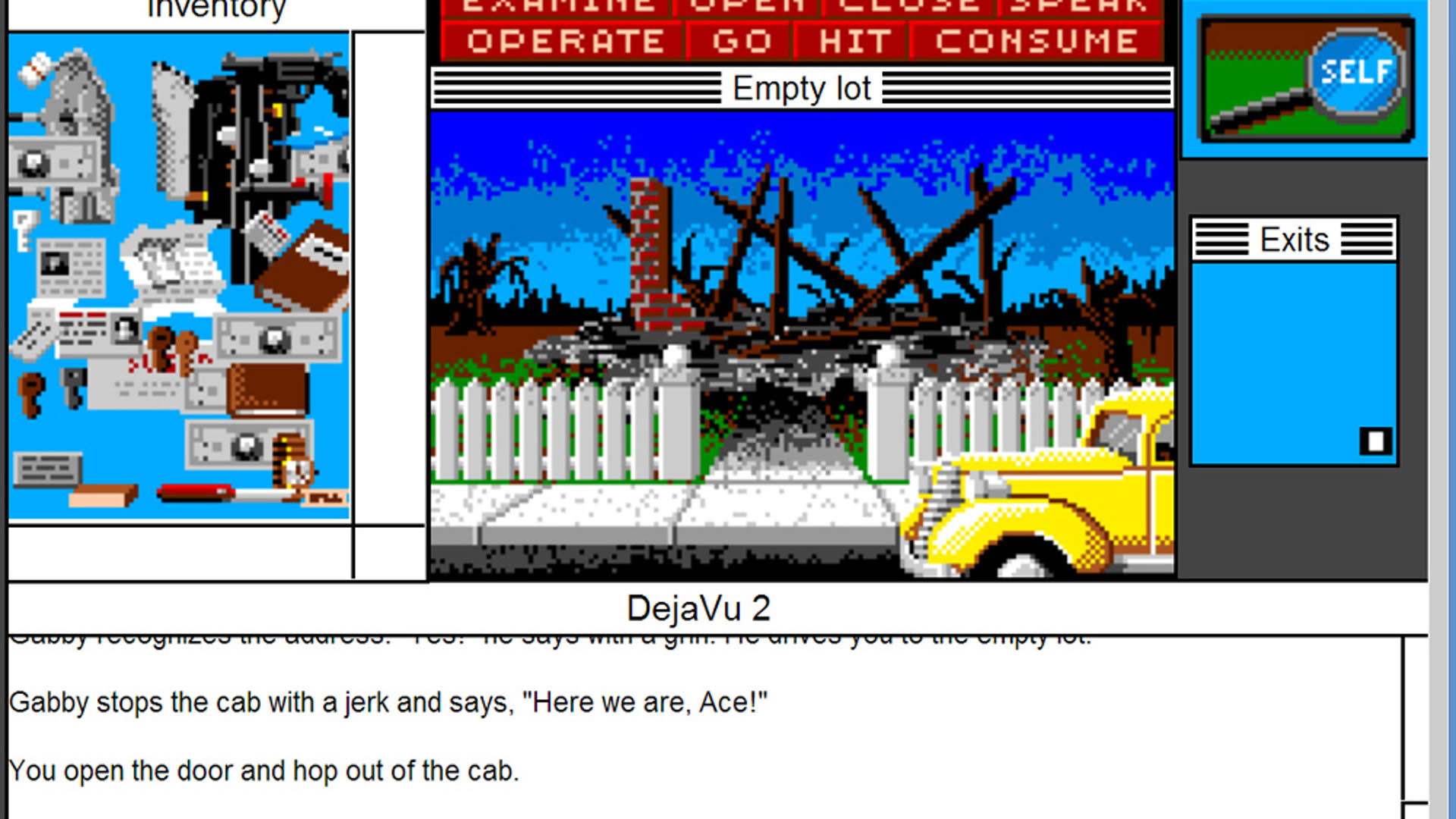 Screenshot for Deja Vu II: MacVenture Series