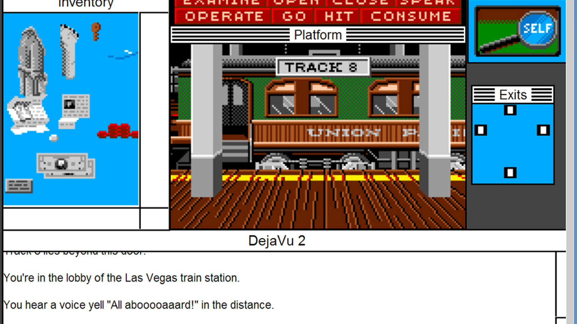 Screenshot for Deja Vu II: MacVenture Series