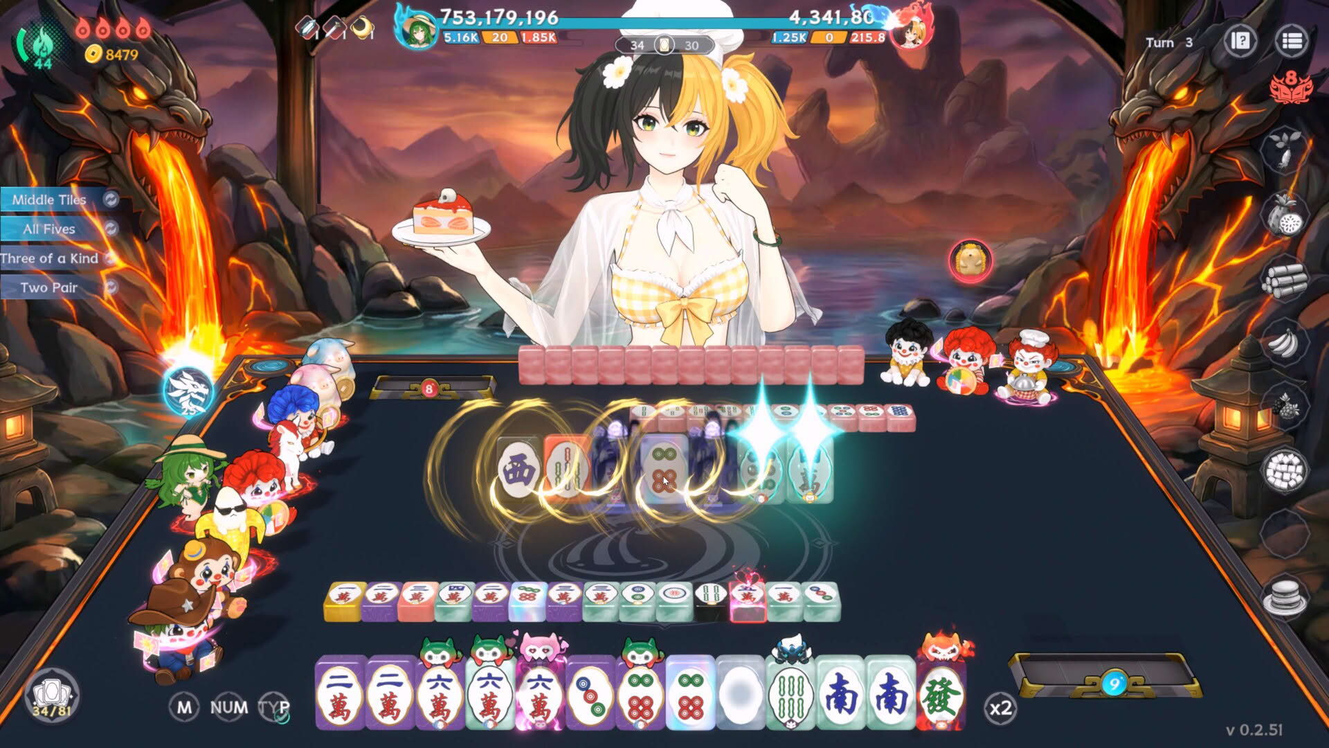 Screenshot for Demonic Mahjong