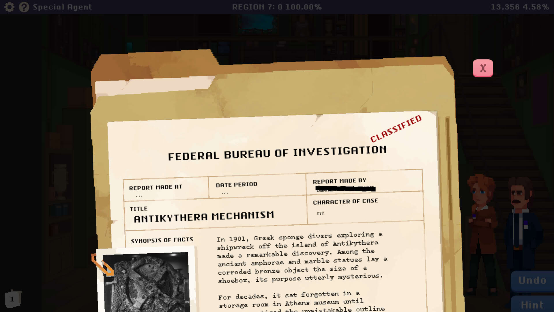Screenshot for Mosaic of the Strange
