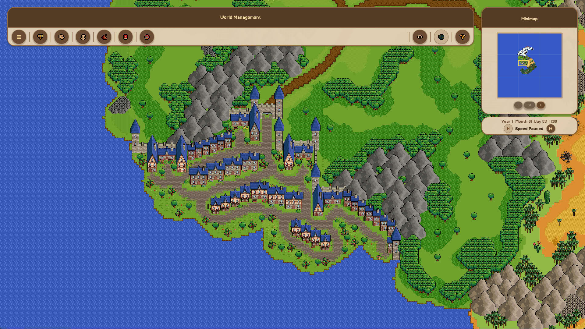 Screenshot for Fantasy World Manager